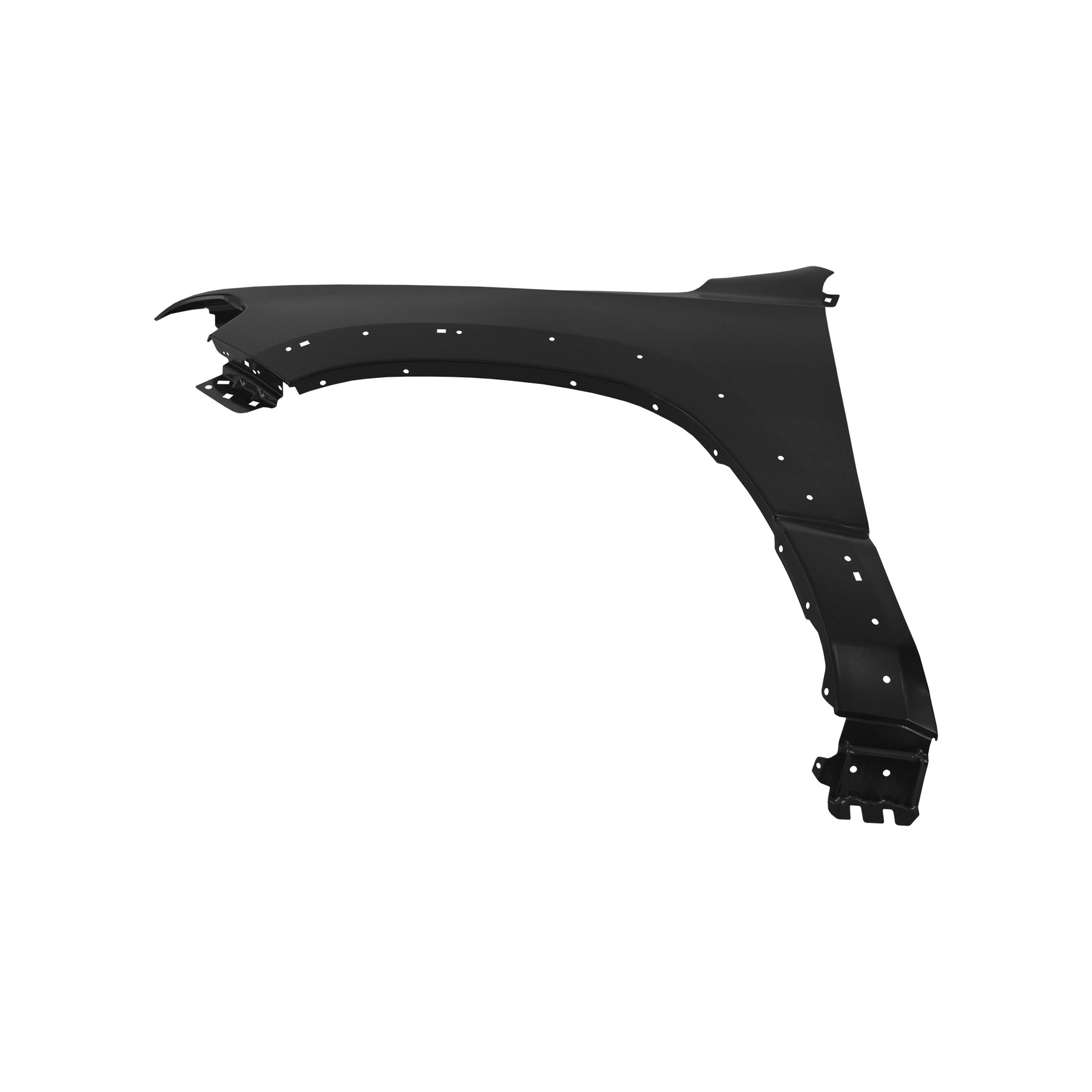 REPLACEMENT FRONT FENDER LH WITH HOLE, 2019-2022, FOR DODGE RAM 1500, 68321577AA, (STEEL)