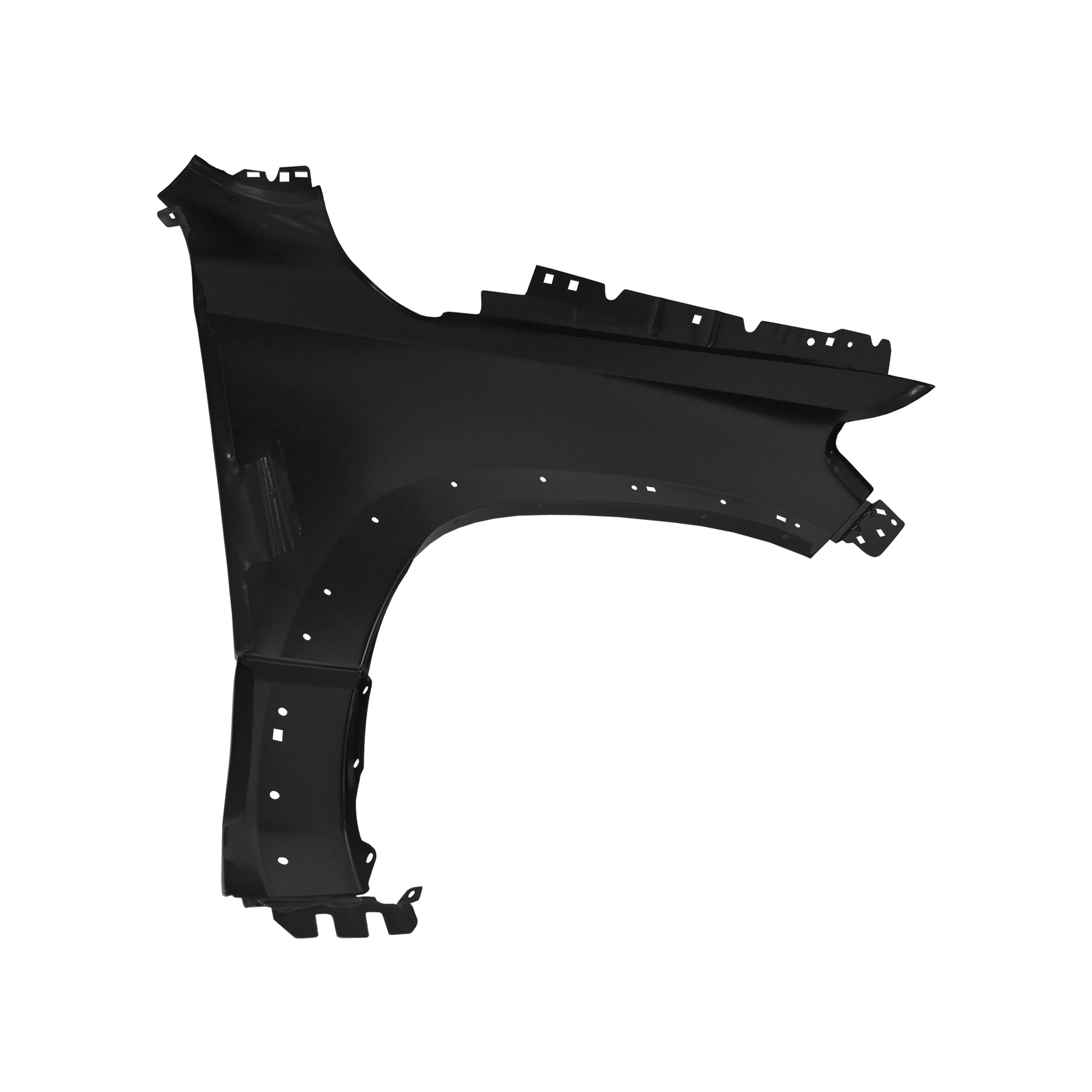 REPLACEMENT FRONT FENDER LH WITH HOLE, 2019-2022, FOR DODGE RAM 1500, 68321577AA, (STEEL)