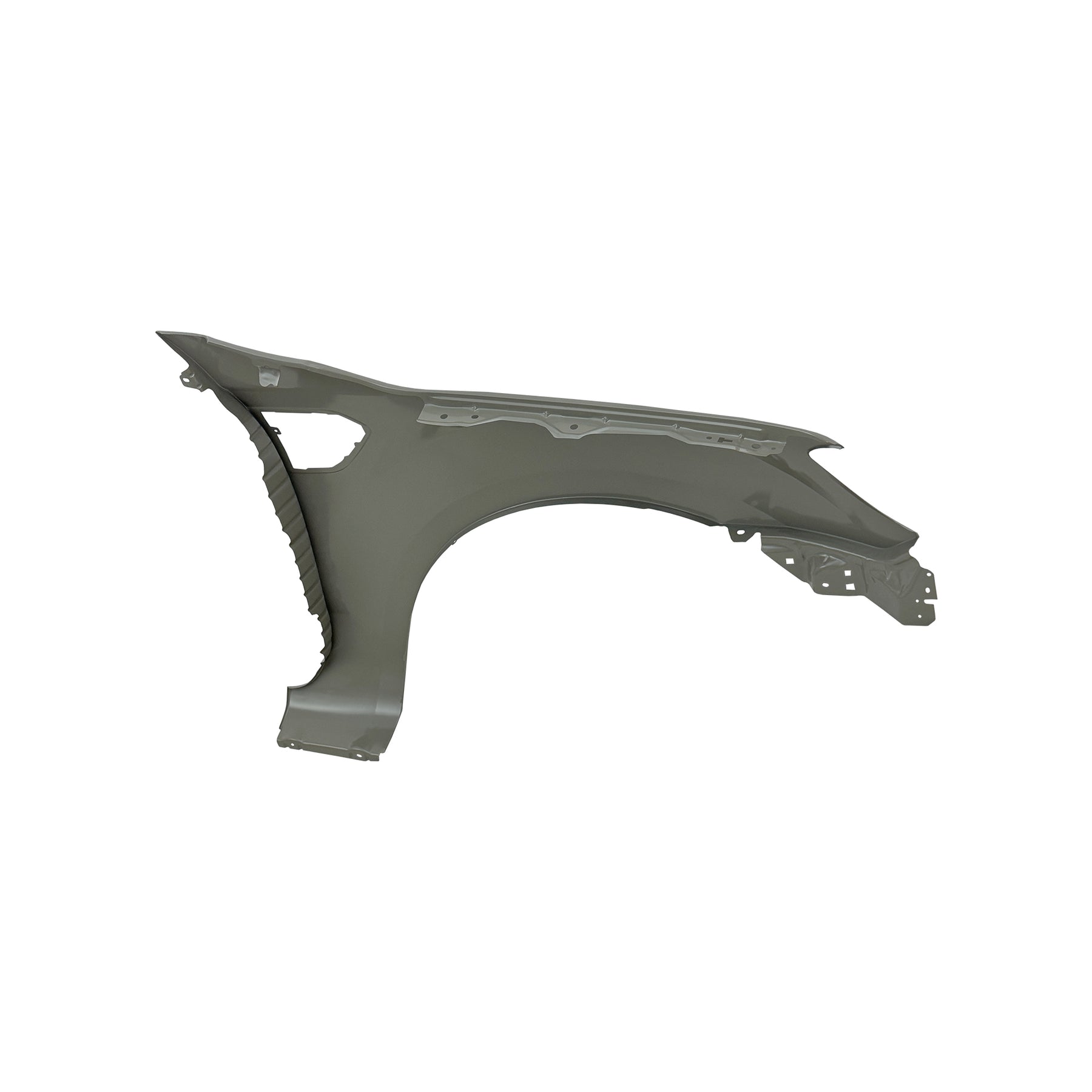 REPLACEMENT FRONT FENDER LH, 2017-, FOR FORD RANGER(DOUBLE CABIN), EB3B4116016AB-78, (STEEL)