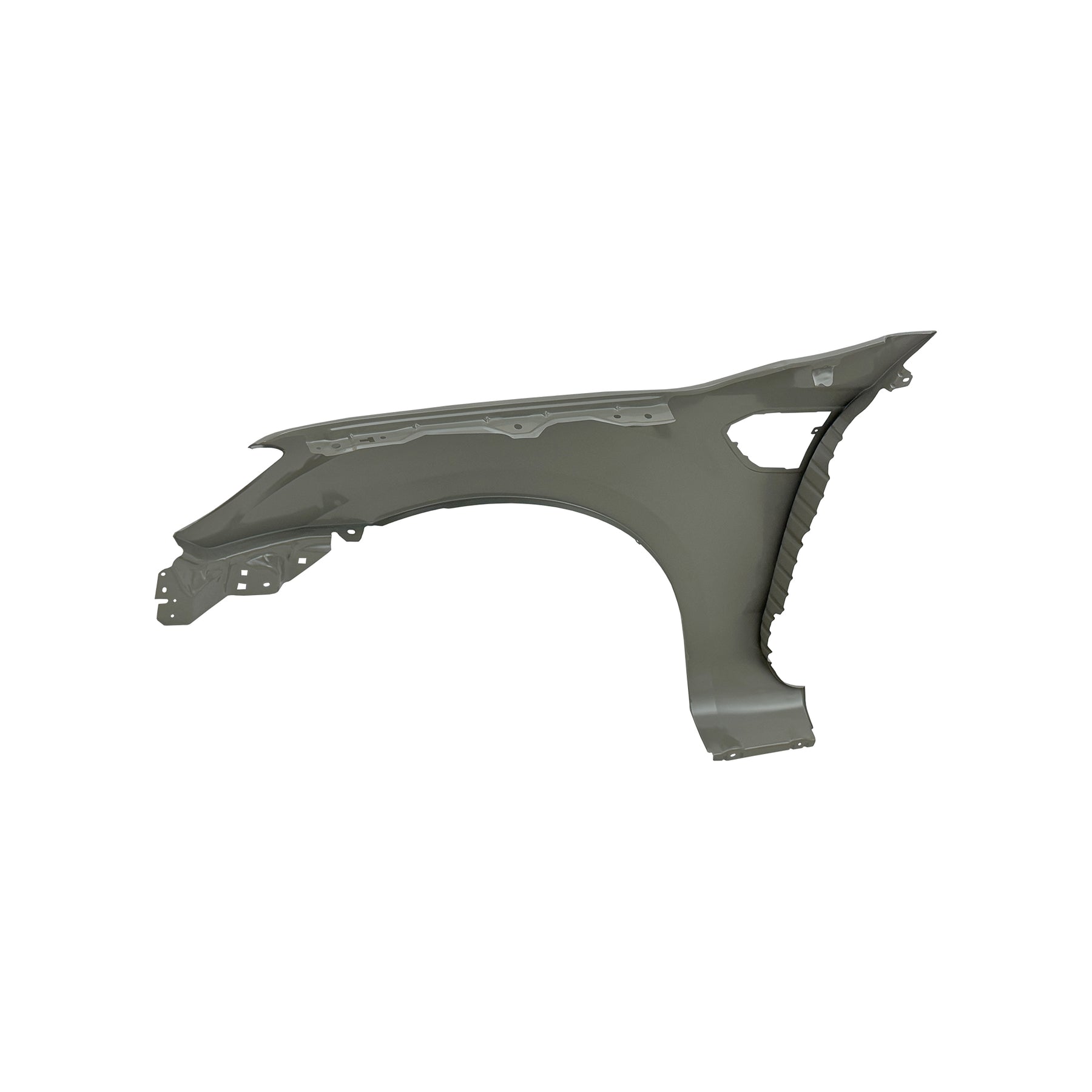 REPLACEMENT FRONT FENDER RH, 2017-, FOR FORD RANGER(DOUBLE CABIN), EB3B4116015AB-78, (STEEL)