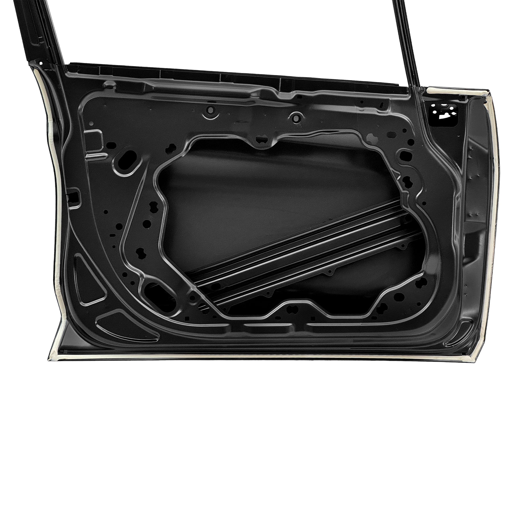 REPLACEMENT FRONT DOOR LH, 2019-, FOR FORD FIESTA, 2085221, (STEEL)