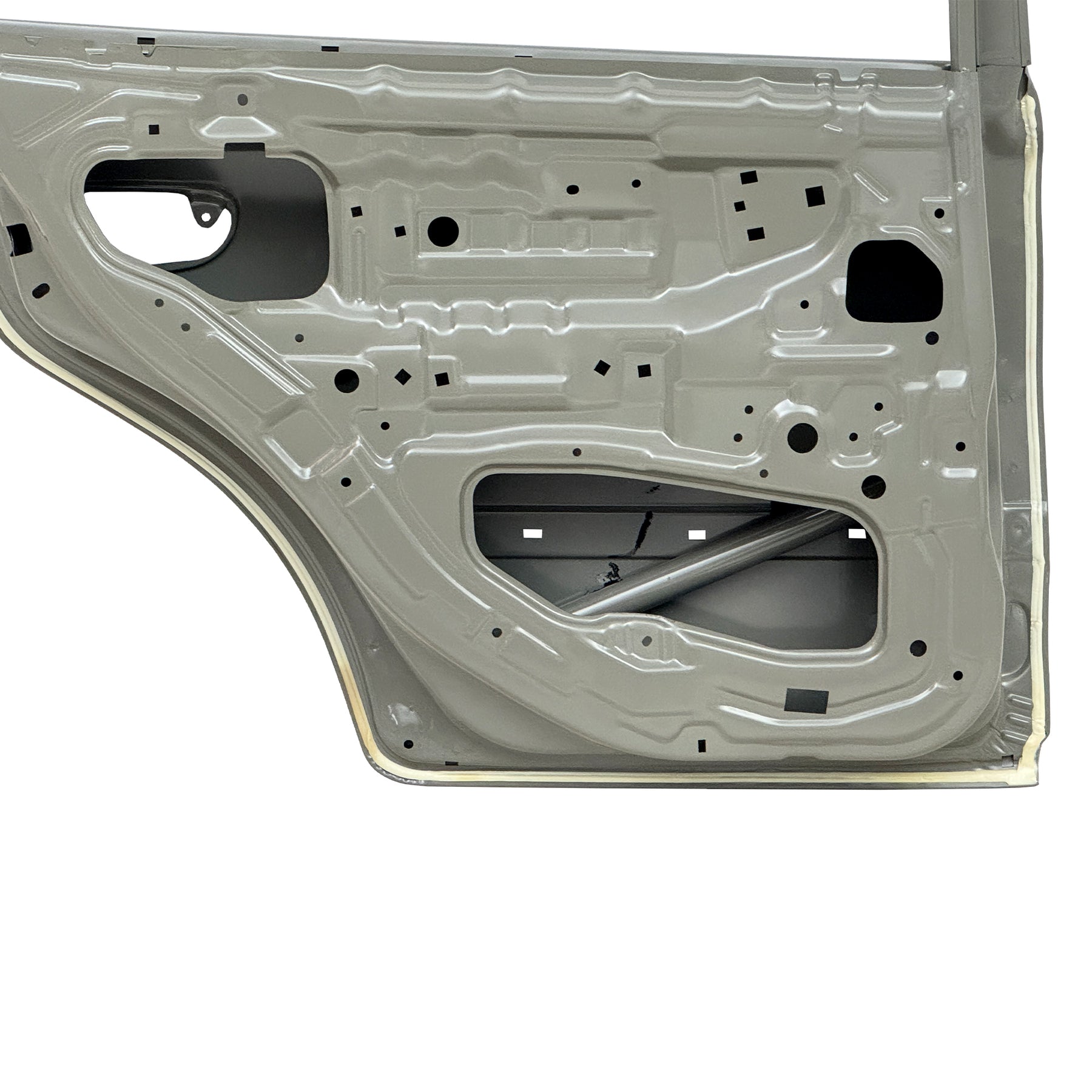 REPLACEMENT REAR DOOR LH, 2001, FOR HYUNDAI ACCENT, 77003-25001 RL, (STEEL)