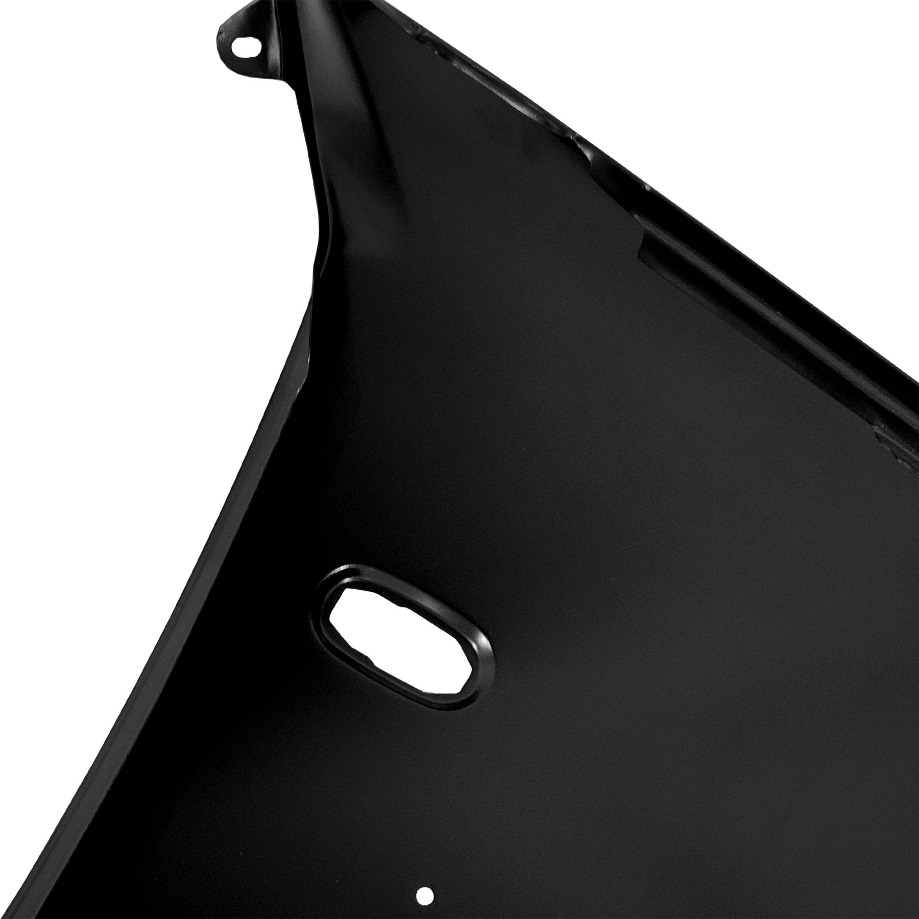 REPLACEMENT FRONT FENDER LH WITH SIDE LAMP HOLE WITH WHEEL HOLE, FOR MITSUBISHI L200(SPORTERO), 5220A819, (STEEL)