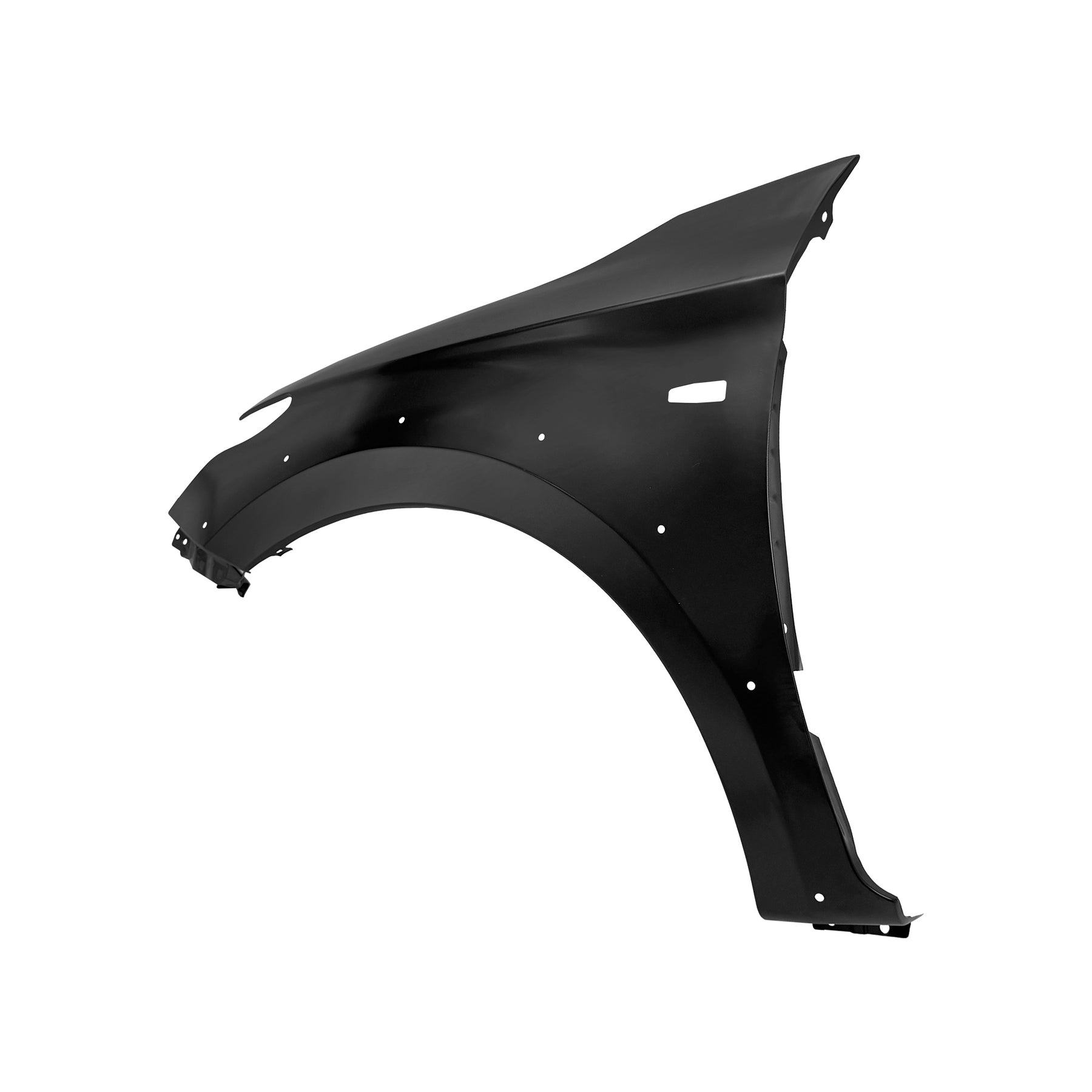 REPLACEMENT FRONT FENDER LH WITH WHEEL HOLE WITH SIDE LAMP HOLE, 2015-, FOR MITSUBISHI L200, 5220K095