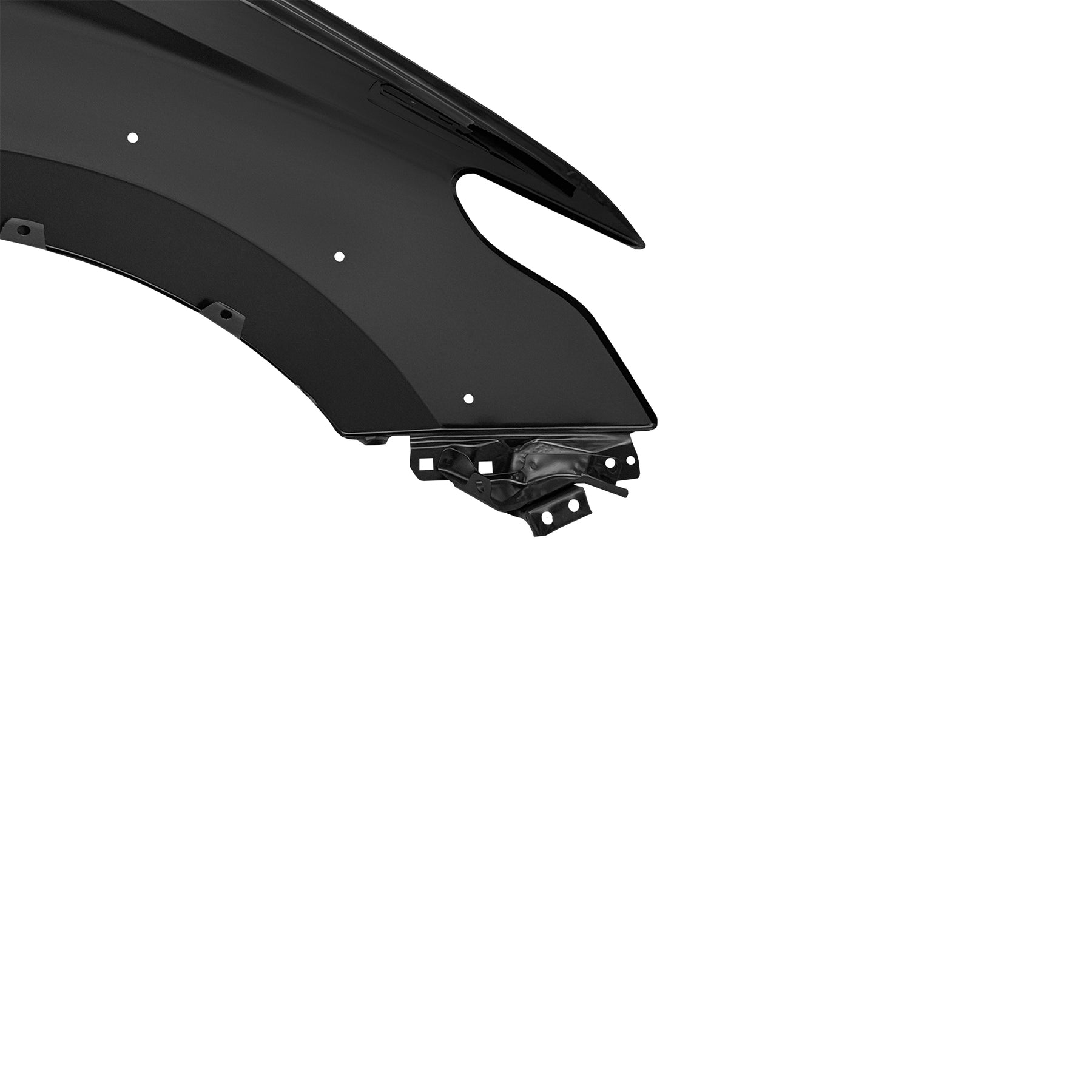 REPLACEMENT FRONT FENDER LH WITH WHEEL HOLE WITH SIDE LAMP HOLE, 2015-, FOR MITSUBISHI L200, 5220K095