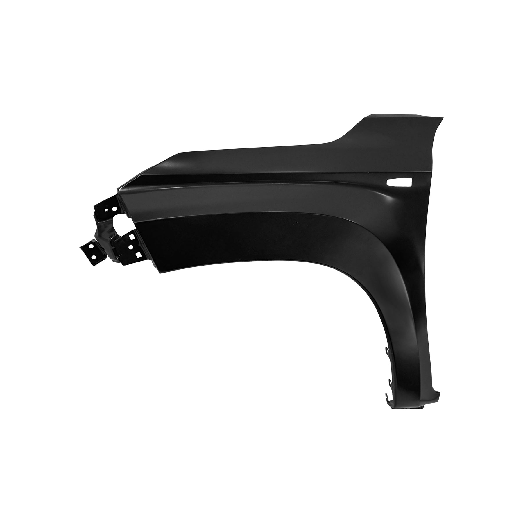 REPLACEMENT FRONT FENDER LH WITH HOLE, 2018-, FOR MITSUBISHI L200, (STEEL)