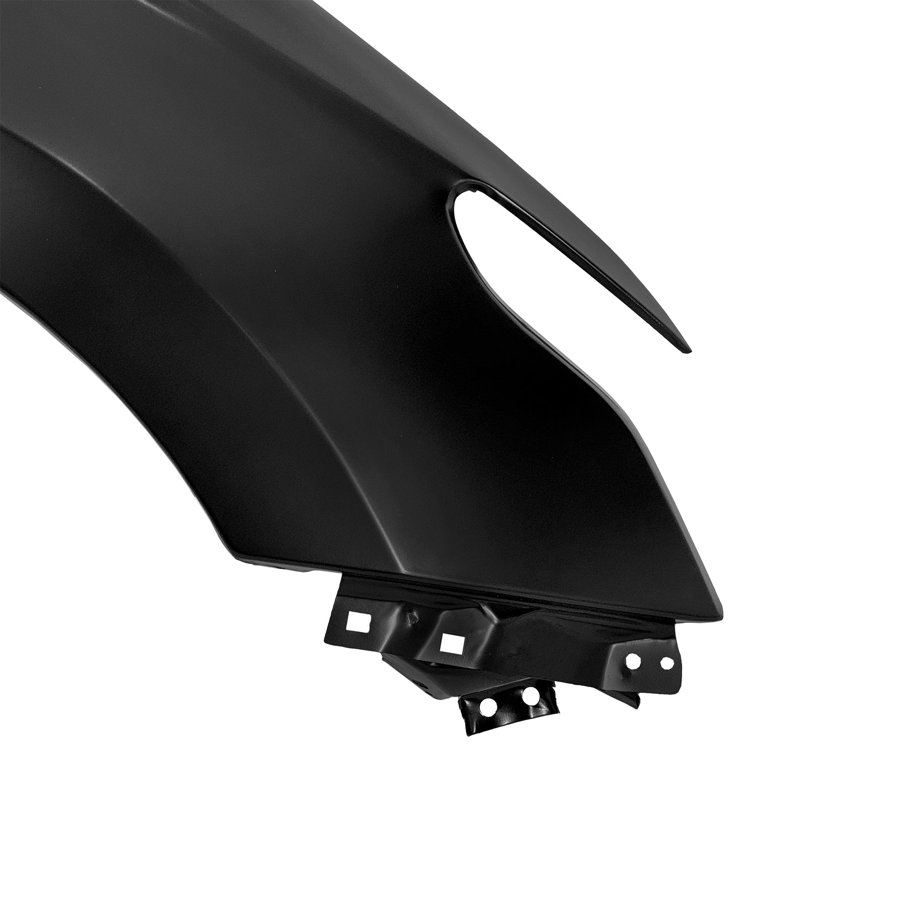 REPLACEMENT FRONT FENDER RH WITH SIDE LAMP HOLE, 2015-, FOR MITSUBISHI L200, (STEEL)