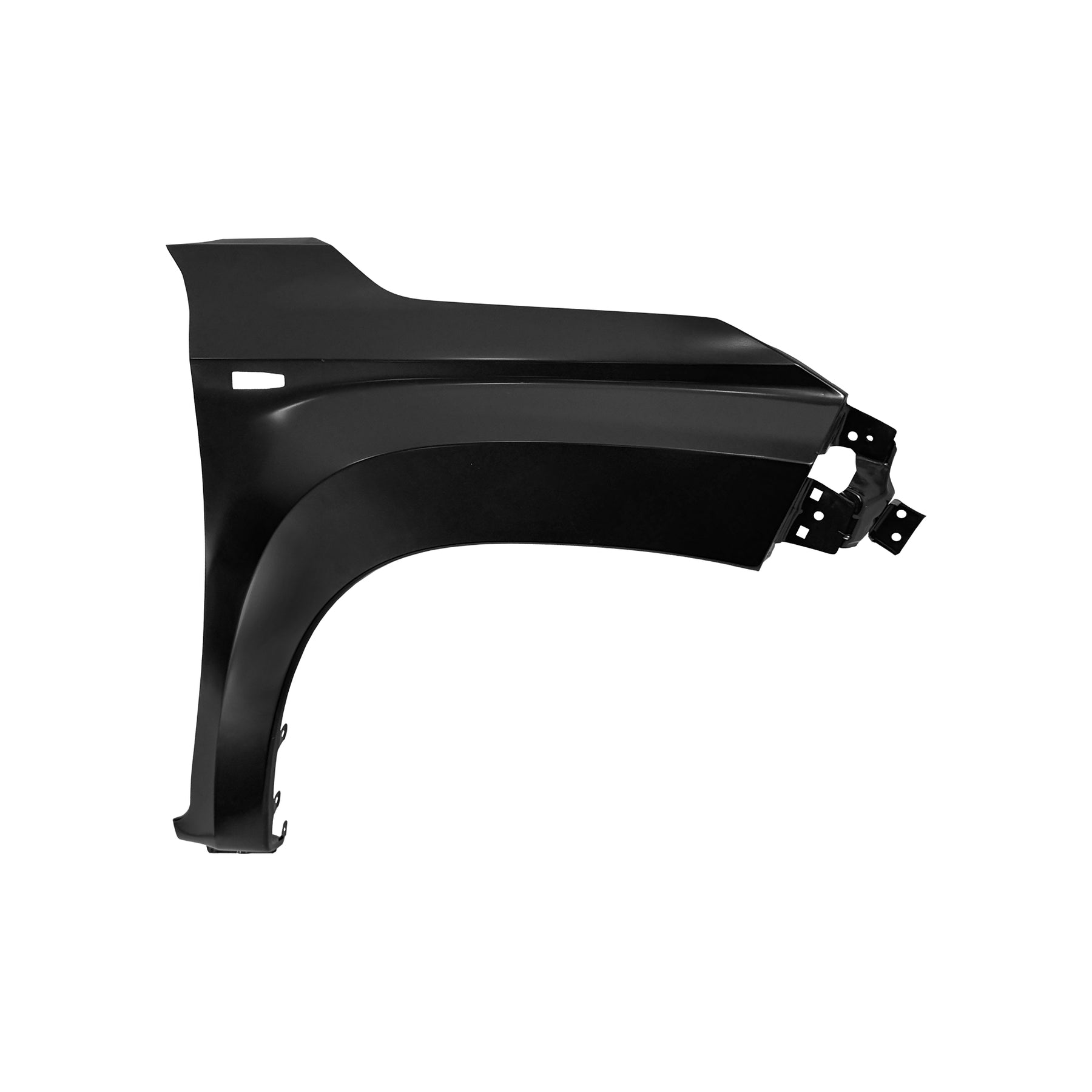 REPLACEMENT FRONT FENDER RH WITH HOLE, 2018-, FOR MITSUBISHI L200, (STEEL)