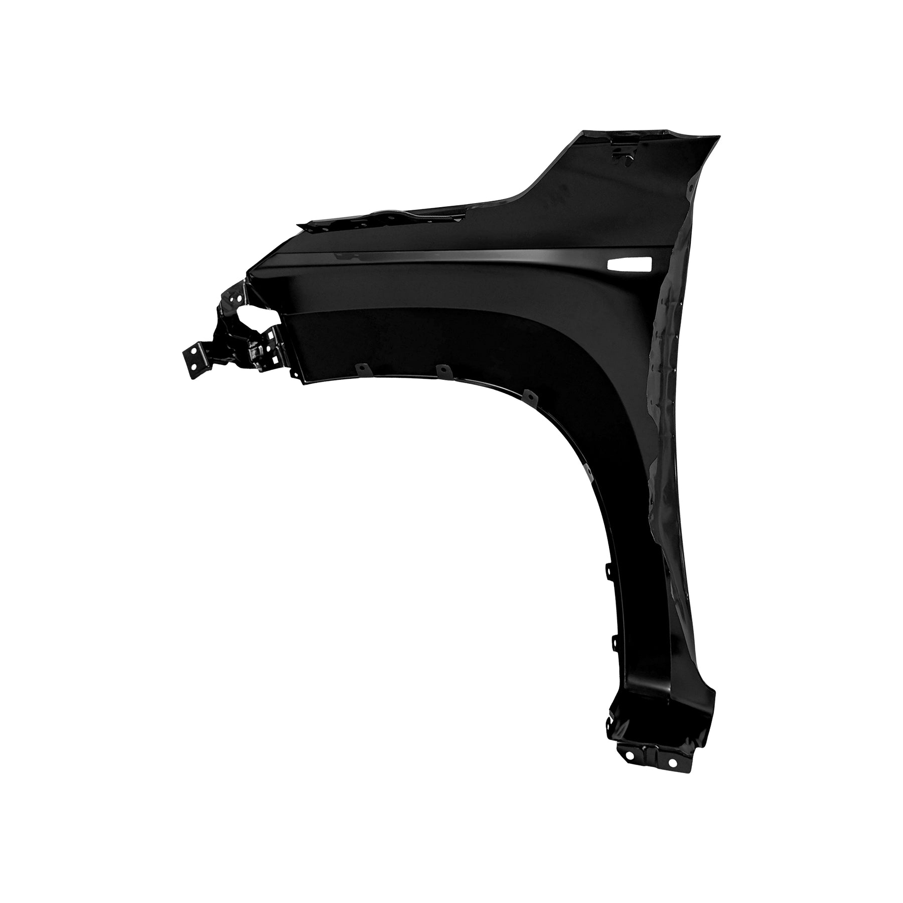 REPLACEMENT FRONT FENDER RH WITH HOLE, 2018-, FOR MITSUBISHI L200, (STEEL)