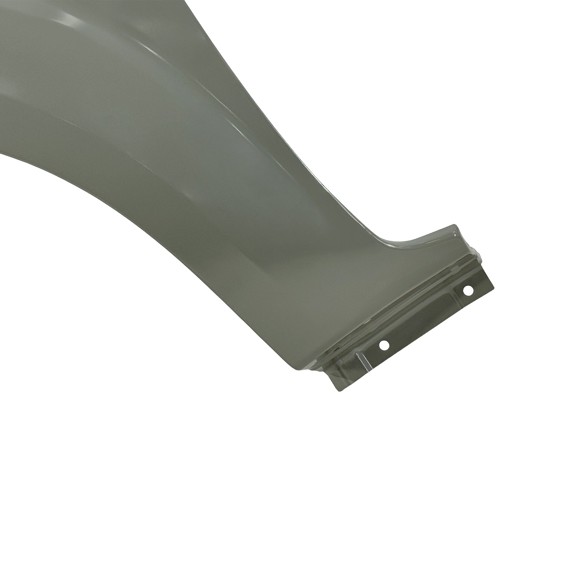 REPLACEMENT FRONT FENDER LH WITH HOLES 4*4, 2017, FOR NISSAN NP300, (STEEL)