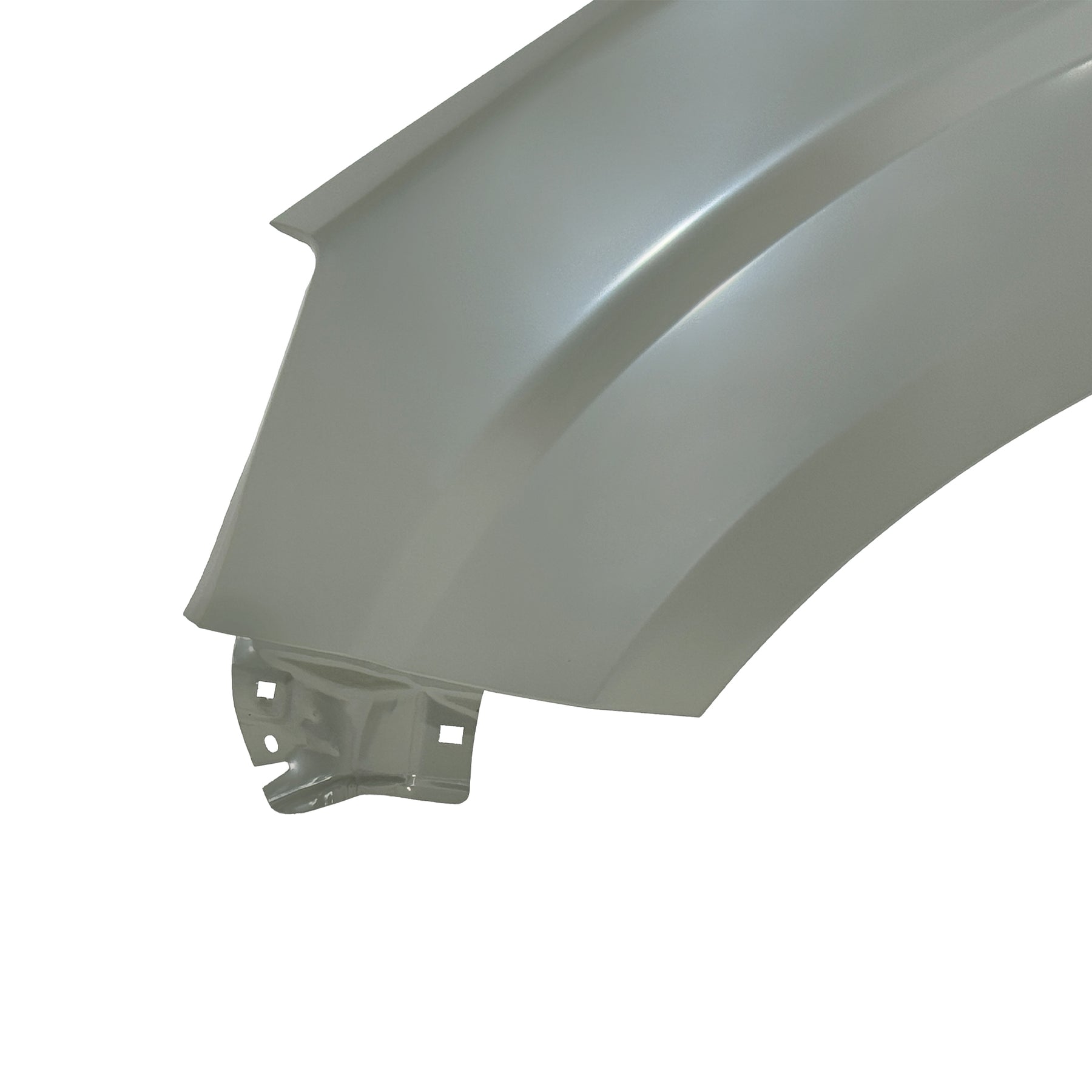 REPLACEMENT FRONT FENDER LH WITH HOLES 4*4, 2017, FOR NISSAN NP300, (STEEL)