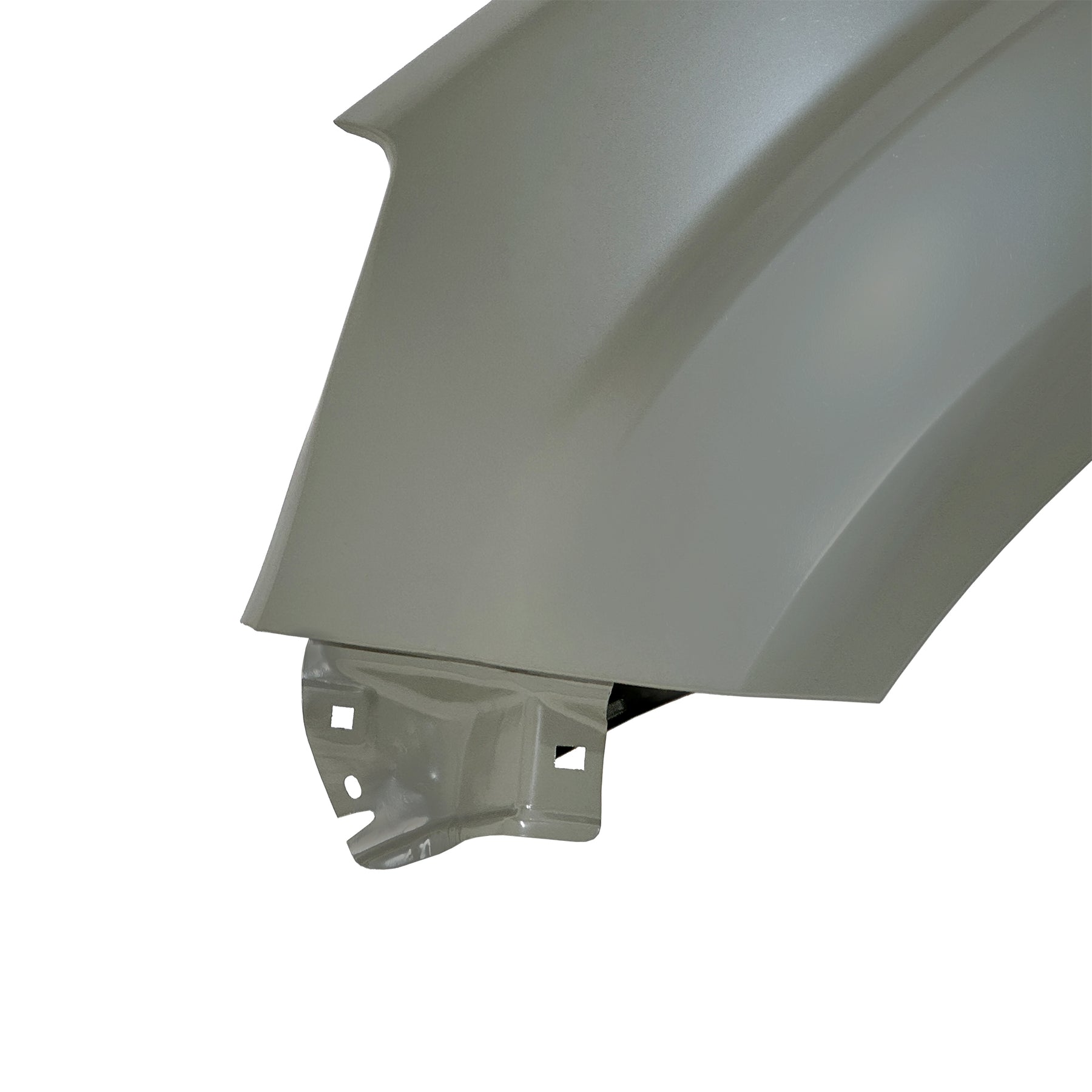 REPLACEMENT FRONT FENDER LH WITHOUT HOLES 4*4, 2017, FOR NISSAN NP300, (STEEL)