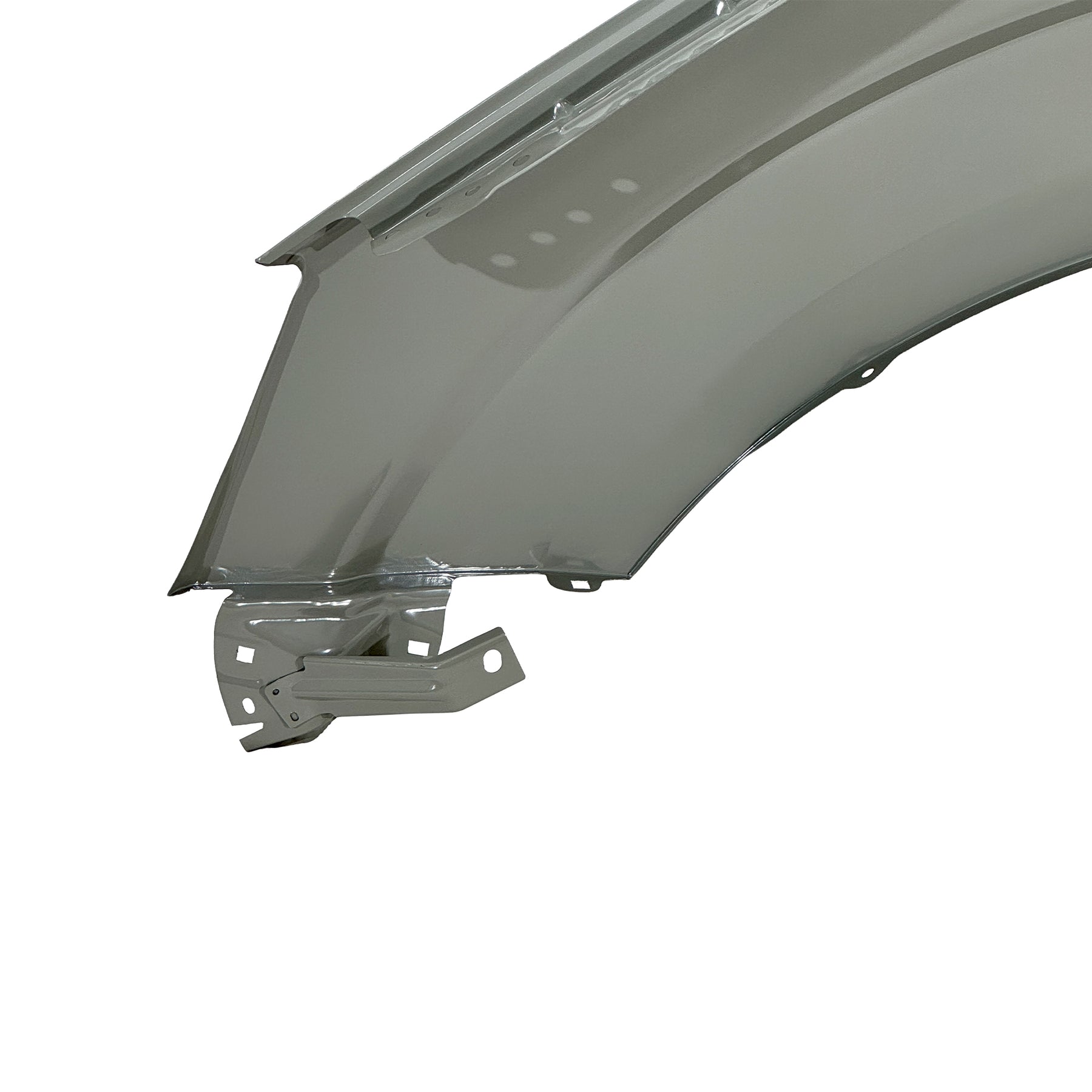 REPLACEMENT FRONT FENDER RH WITH HOLES 4*4, 2017, FOR NISSAN NP300, (STEEL)