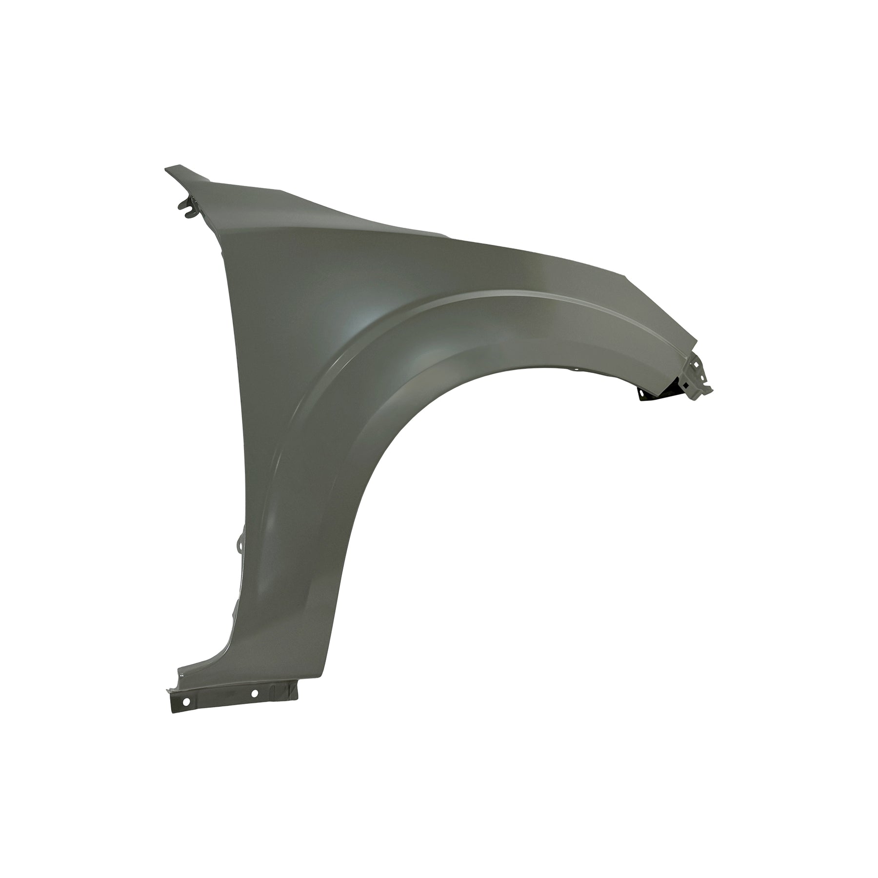 REPLACEMENT FRONT FENDER RH WITHOUT HOLES 4*4, 2017, FOR NISSAN NP300, (STEEL)