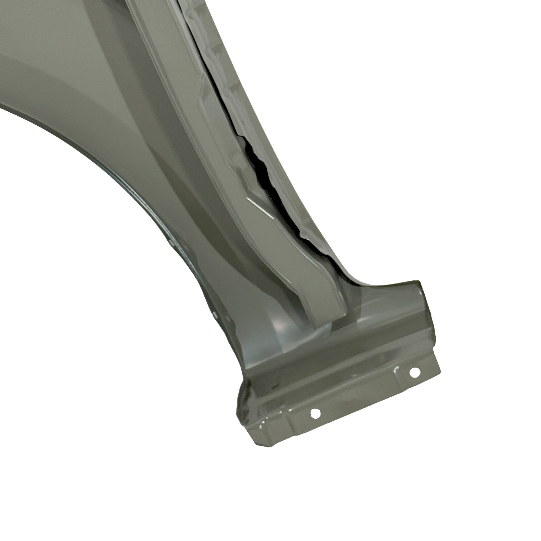 REPLACEMENT FRONT FENDER RH WITHOUT HOLES 4*4, 2017, FOR NISSAN NP300, (STEEL)
