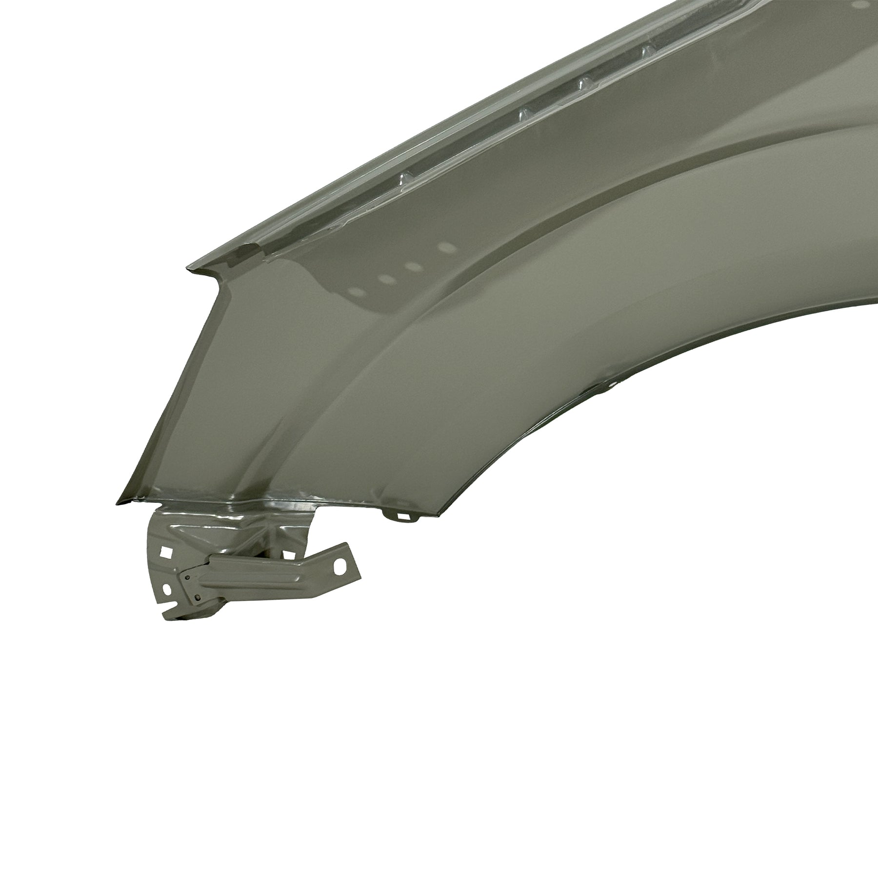 REPLACEMENT FRONT FENDER RH WITHOUT HOLES 4*4, 2017, FOR NISSAN NP300, (STEEL)