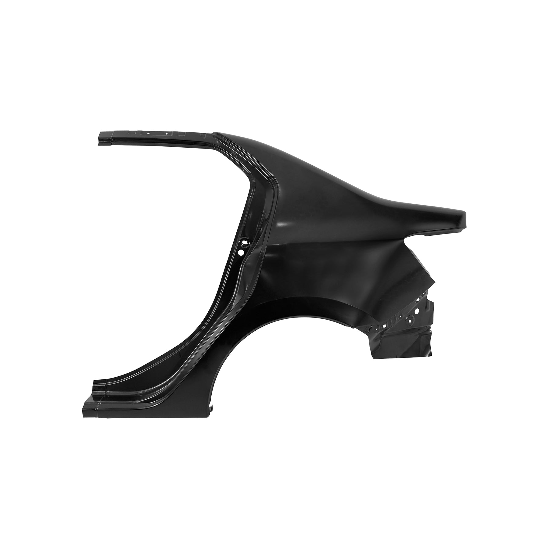 REPLACEMENT REAR FENDER LH, 2013-, FOR RENAULT SYMBOL, 760334617R, (STEEL)