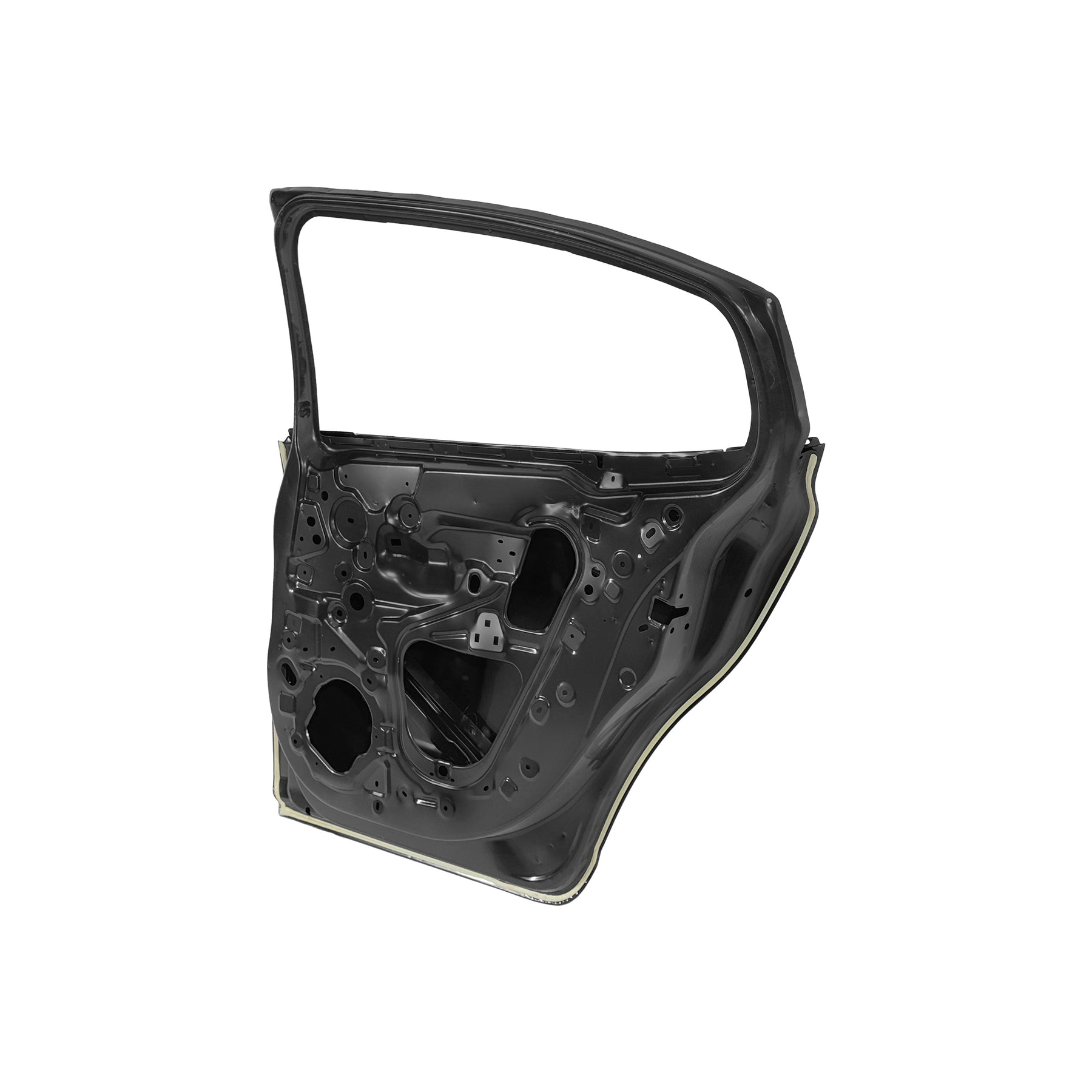REPLACEMENT REAR DOOR RH, 2021, FOR RENAULT LOGAN, (STEEL)