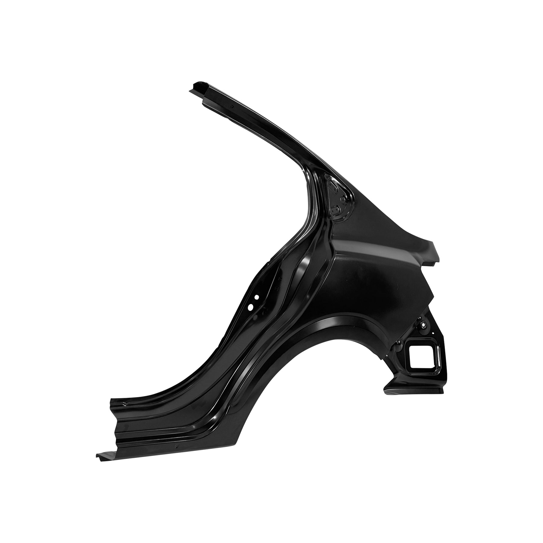 REPLACEMENT REAR FENDER LH, 2021, FOR RENAULT LOGAN, (STEEL)