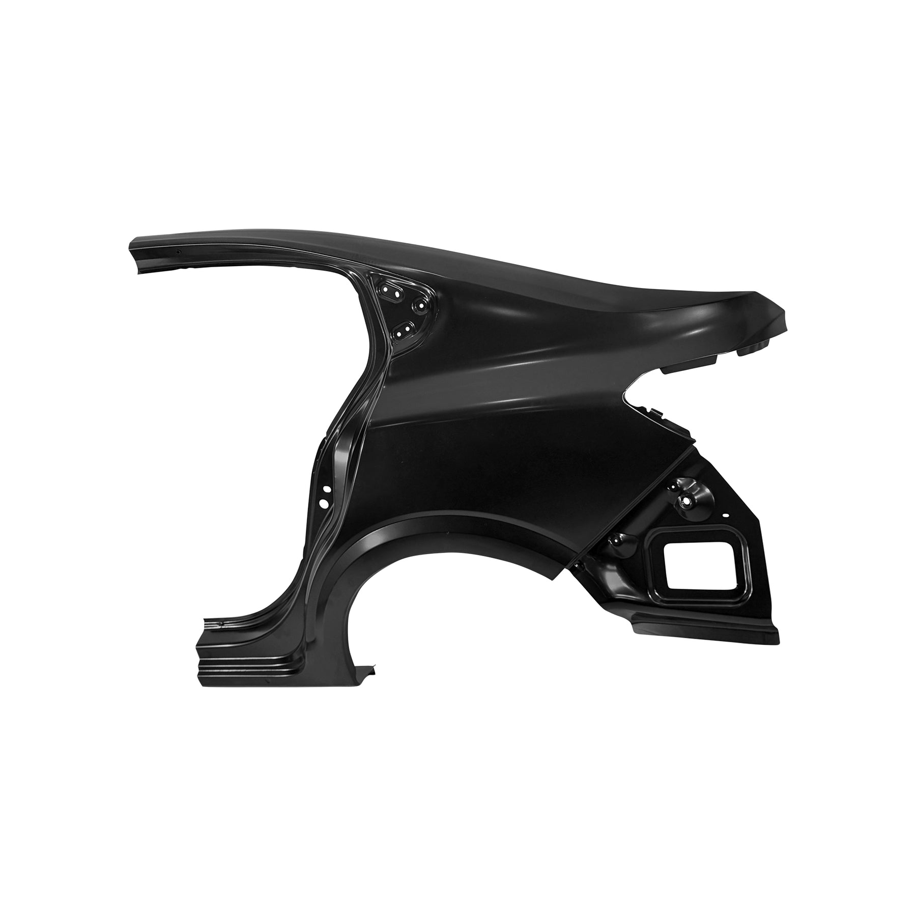 REPLACEMENT REAR FENDER LH, 2021, FOR RENAULT LOGAN, (STEEL)