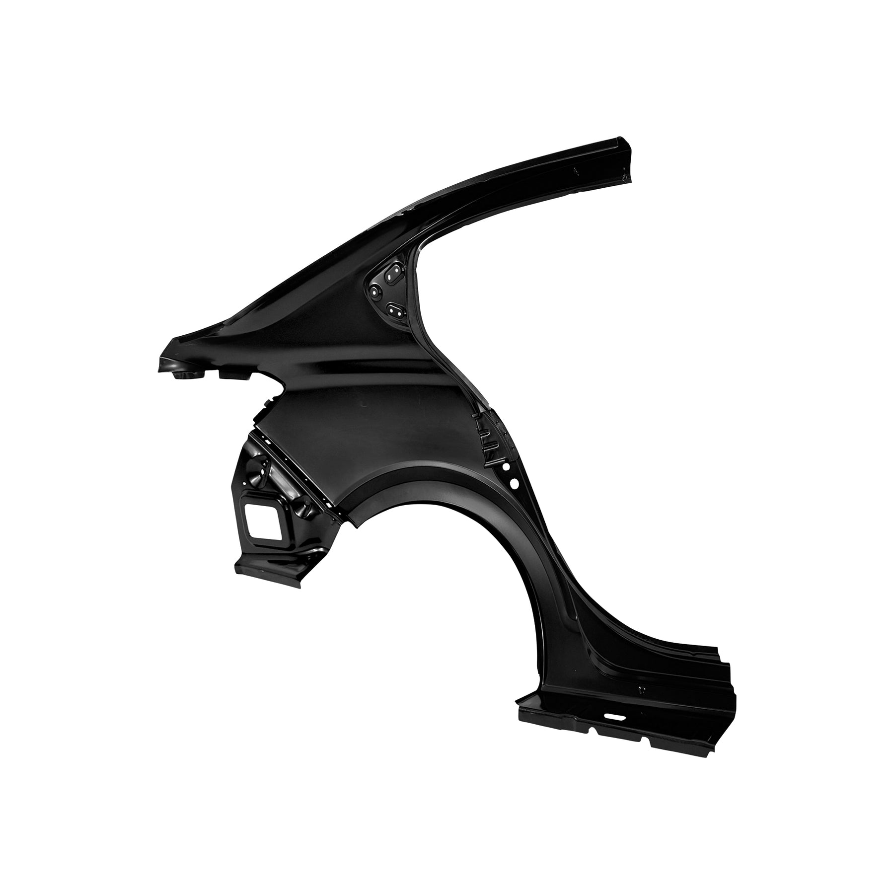 REPLACEMENT REAR FENDER LH, 2021, FOR RENAULT LOGAN, (STEEL)