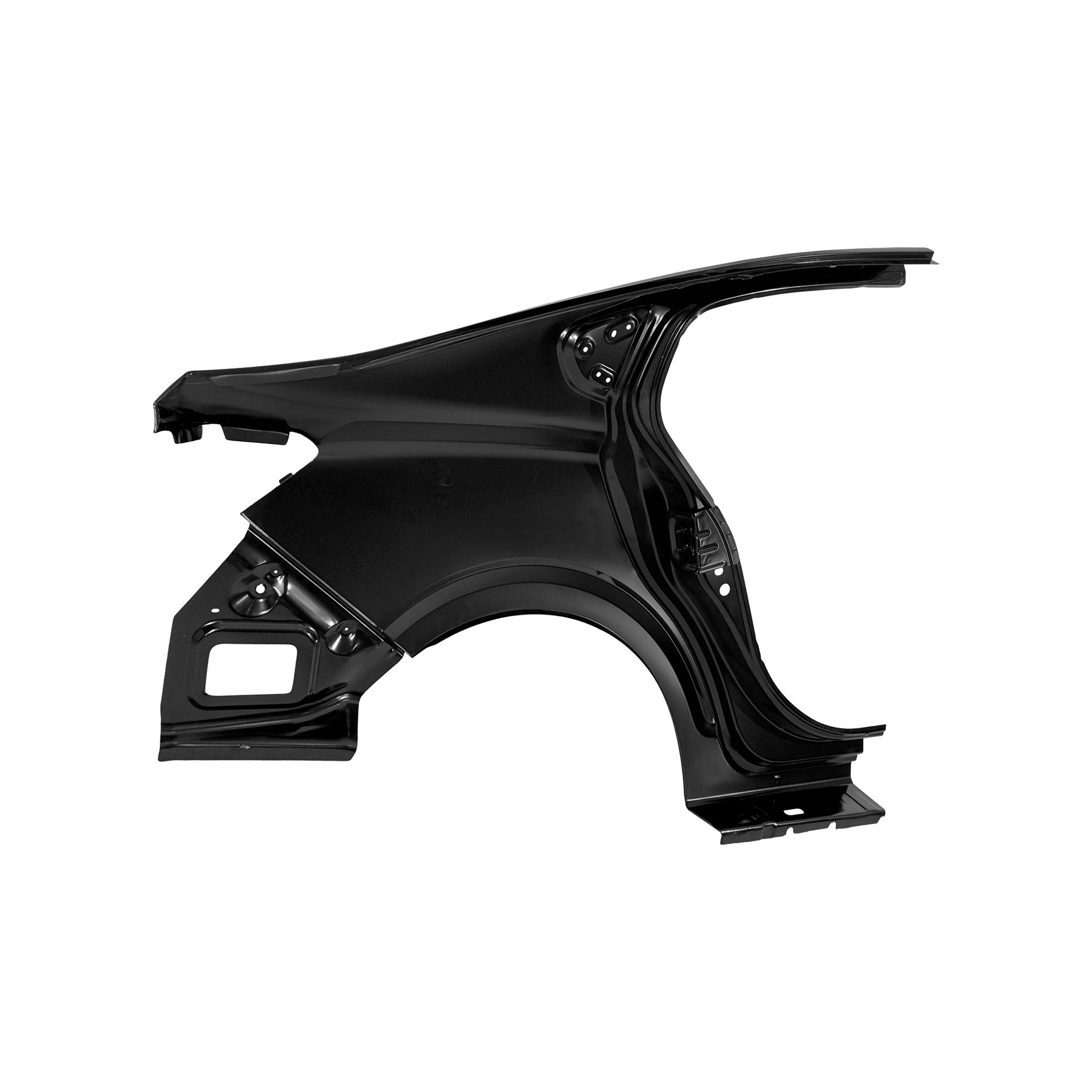 REPLACEMENT REAR FENDER LH, 2021, FOR RENAULT LOGAN, (STEEL)