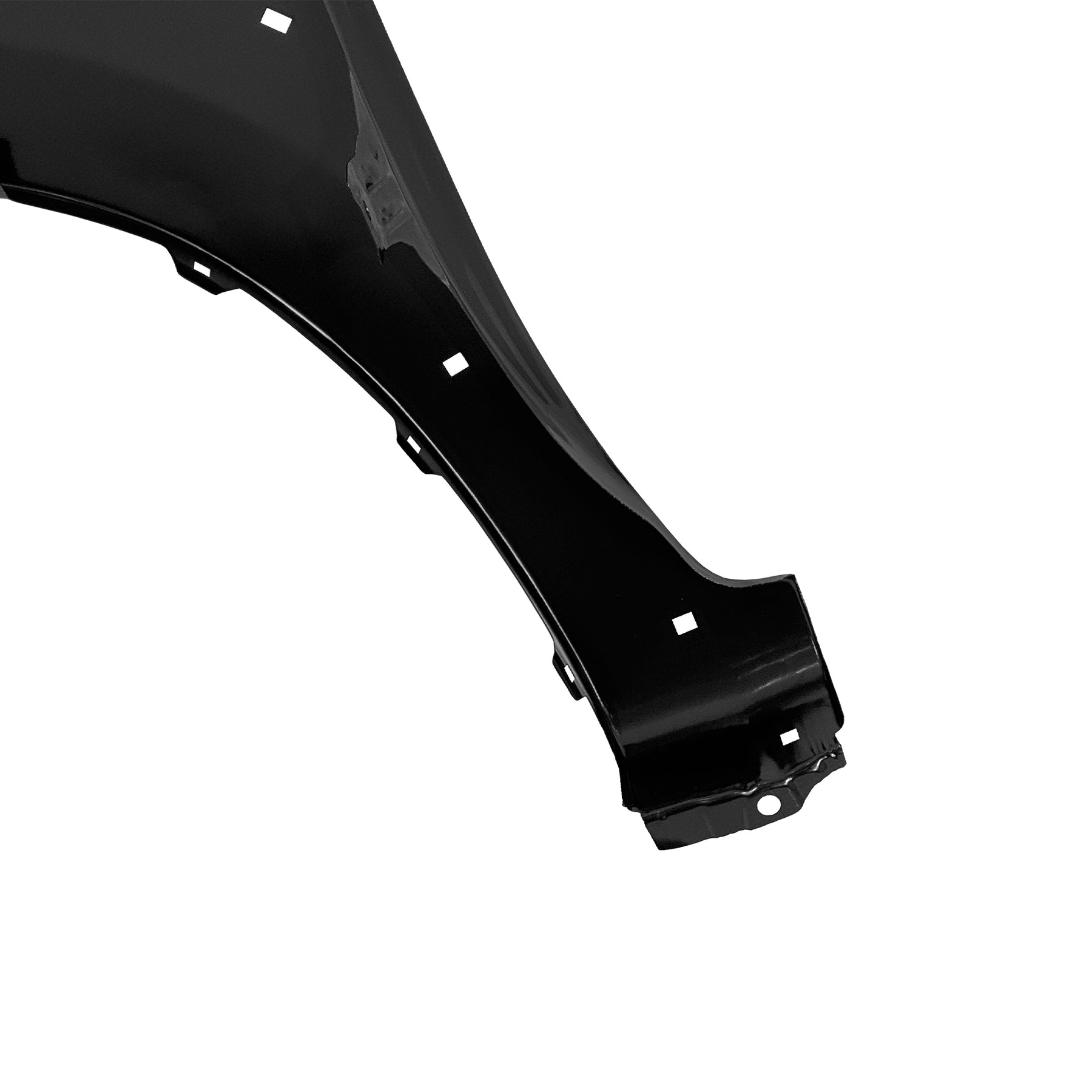 REPLACEMENT FRONT FENDER WITH SIDE LAMP HOLE WITH SKIRT HOLE RH, FOR TOYOTA HILUX VIGO(SINGLE CABIN), (STEEL)
