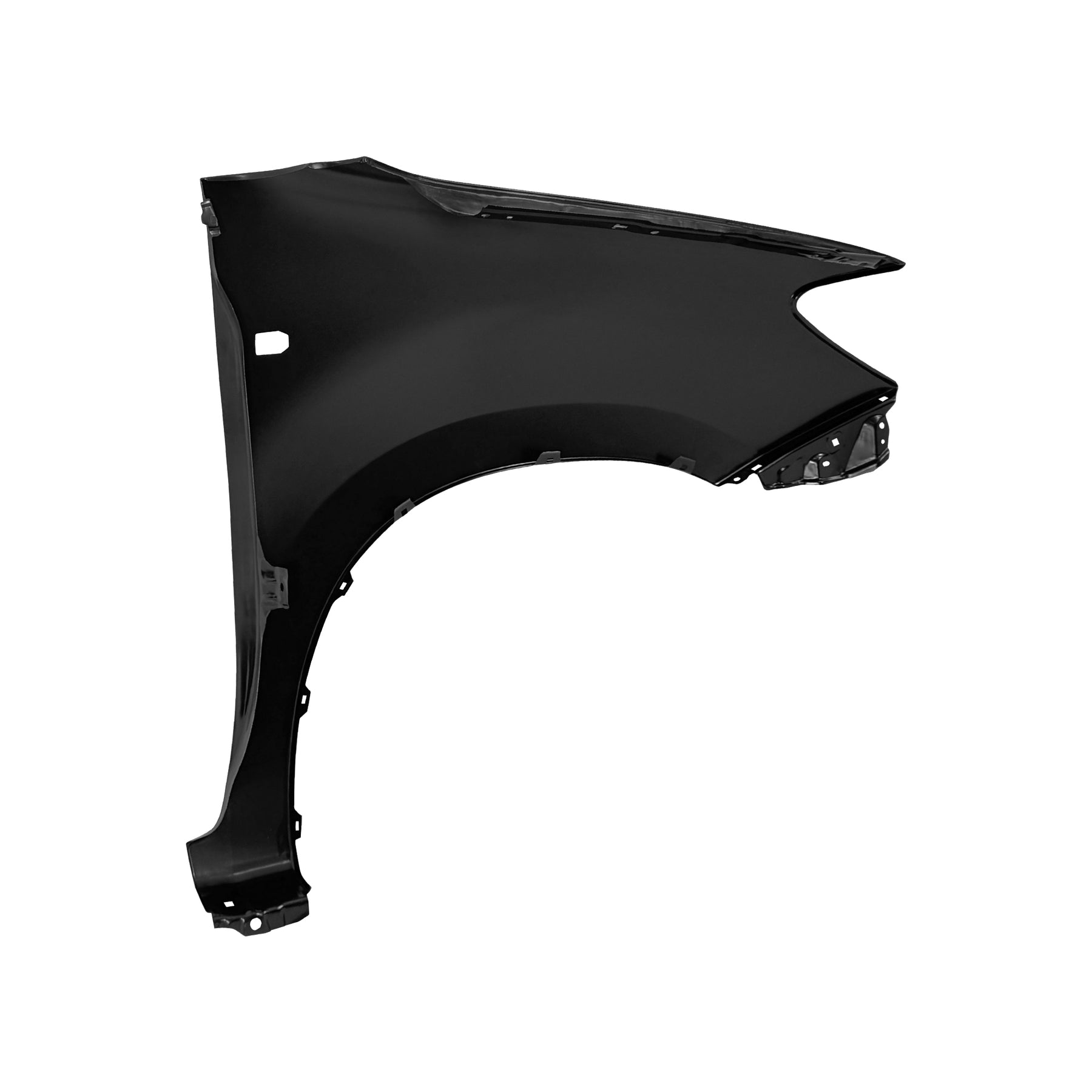 REPLACEMENT FRONT FENDER LH WITH SIDE LAMP HOLE, FOR TOYOTA HILUX VIGO, 538120K010, (STEEL)