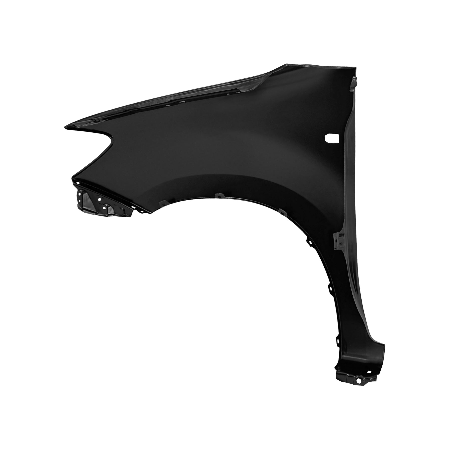 REPLACEMENT FRONT FENDER RH WITH SIDE LAMP HOLE, FOR TOYOTA HILUX VIGO, 538110K010, (STEEL)