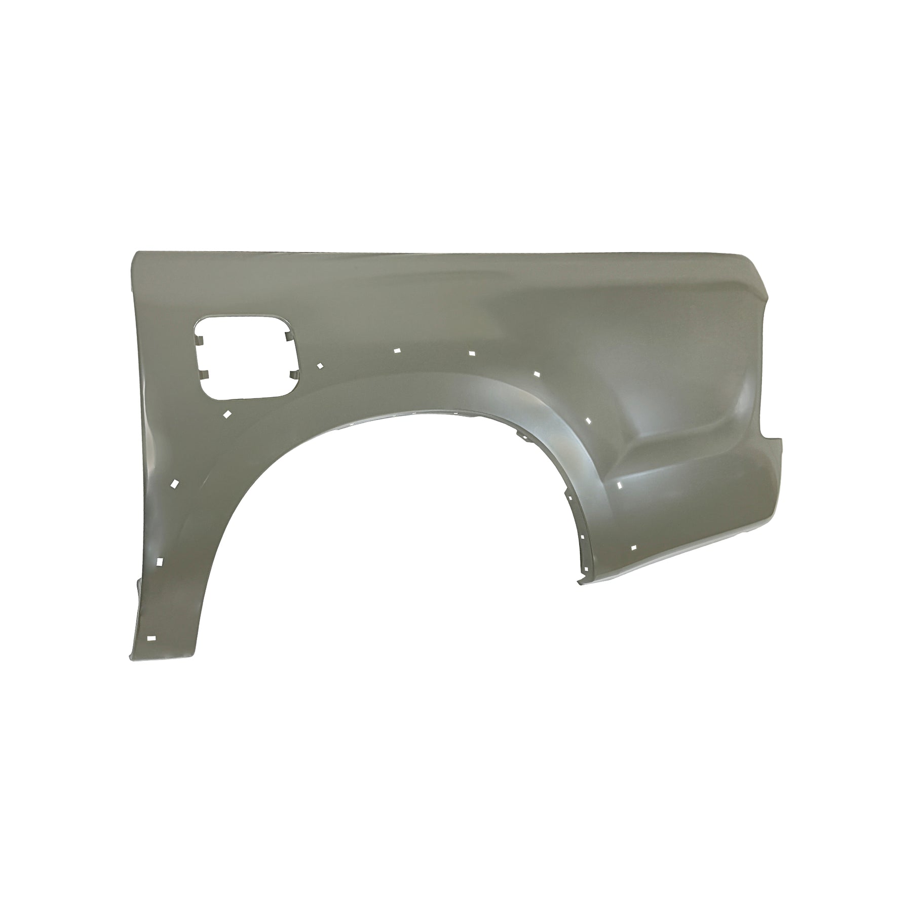 REPLACEMENT FENDER LH WITHOUT HOOK WITH SKIRT HOLE, FOR TOYOTA HILUX VIGO REAR DOUBLE CABIN SIDE OPEN, (STEEL)