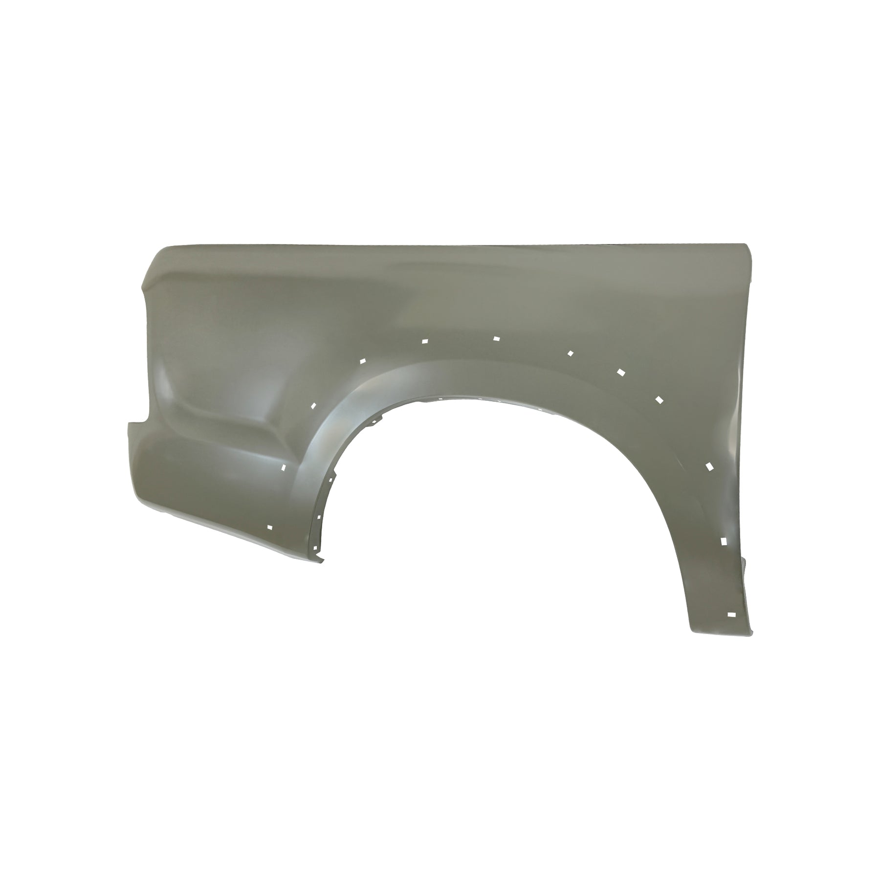 REPLACEMENT REAR FENDER RH WITHOUT HOOK WITH SKIRT HOLE, FOR TOYOTA HILUX VIGO DOUBLE CABIN MIDDLE OPEN, (STEEL)