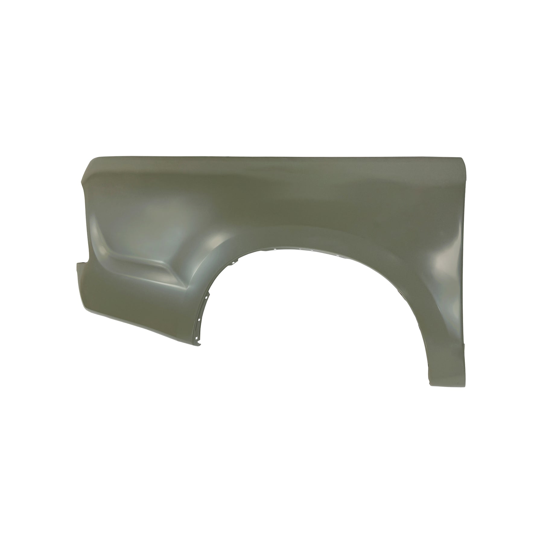 REPLACEMENT REAR FENDER RH WITHOUT SKIRT HOLE WITHOUT HOOK, FOR TOYOTA HILUX VIGO DOUBLE CABIN MIDDLE OPEN, (STEEL)