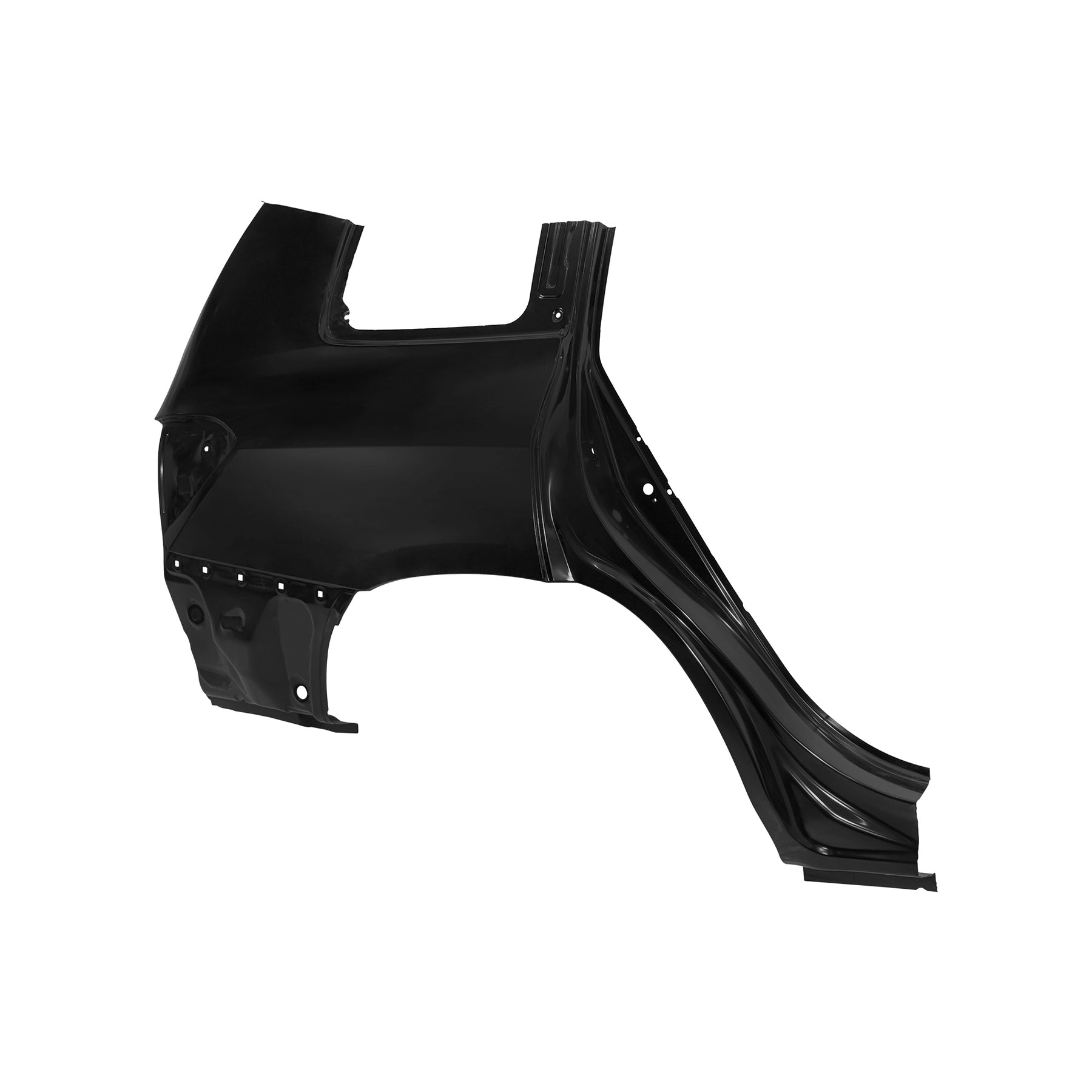 REPLACEMENT REAR FENDER RH, FOR TOYOTA HIGHLANDER, 61601-01640, (STEEL)