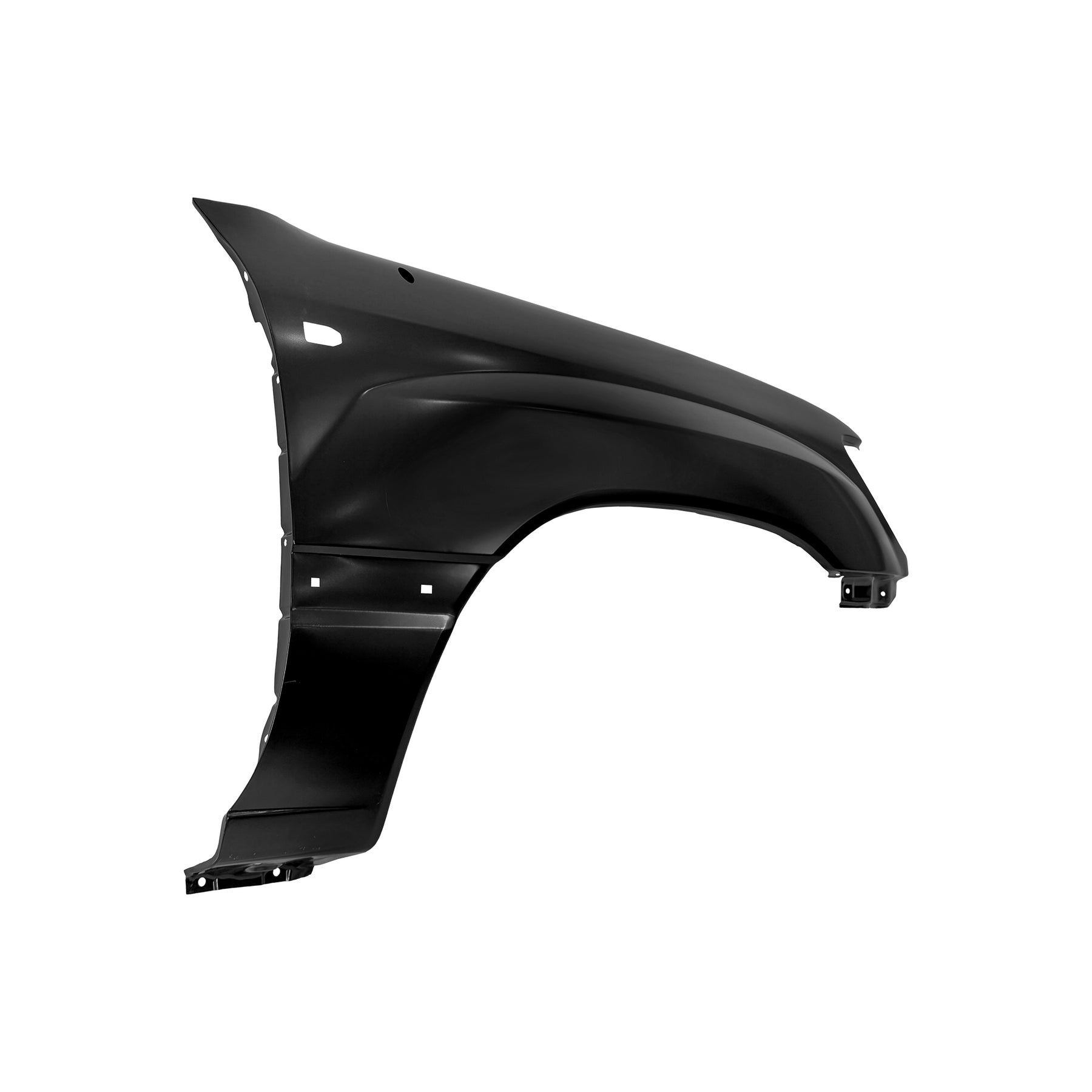 REPLACEMENT FRONT FENDER RH WITH ANTENNA HOLE, FOR TOYOTA LAND CRUISER LC80(LC100), (STEEL)
