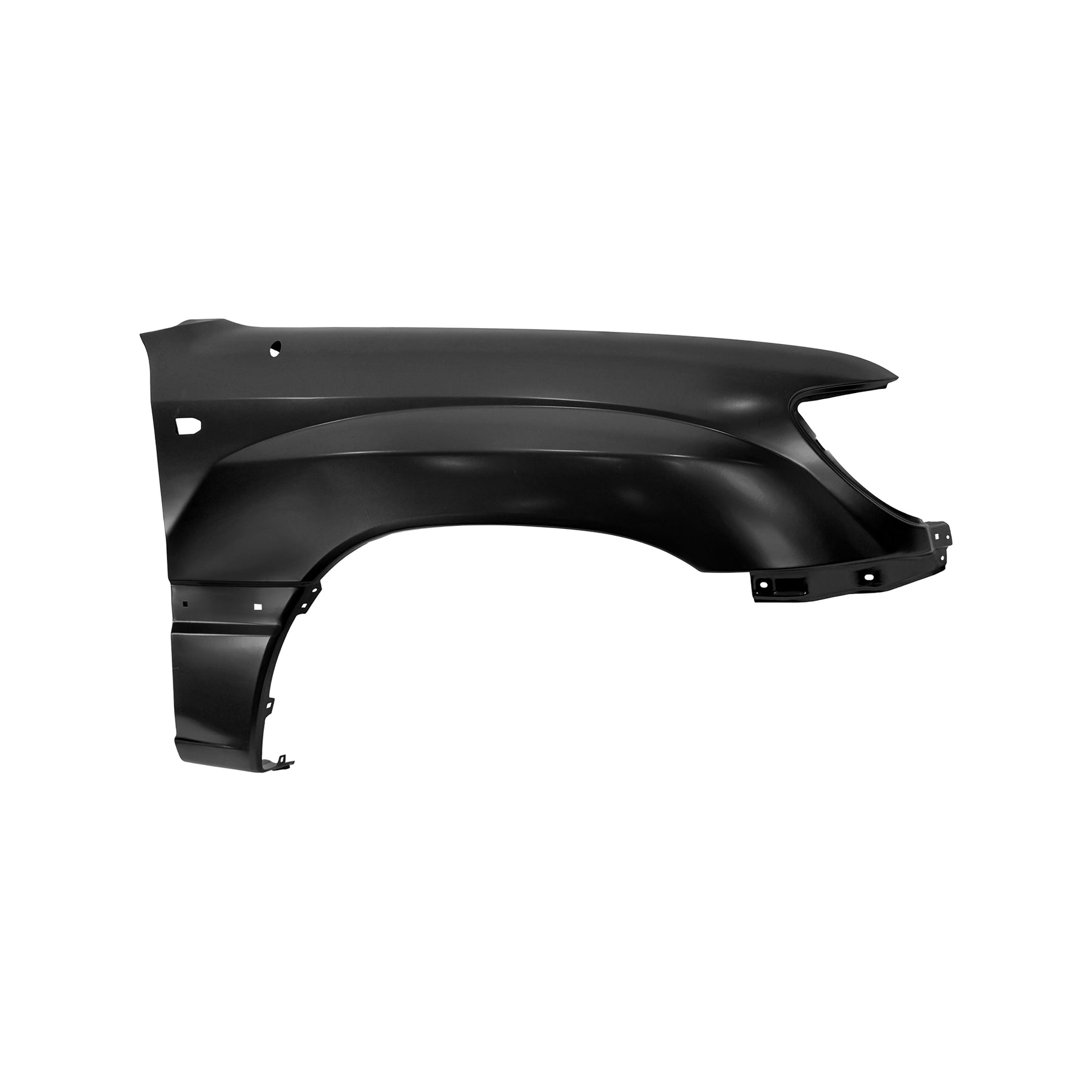 REPLACEMENT FRONT FENDER RH WITH ANTENNA HOLE, FOR TOYOTA LAND CRUISER LC80(LC100), (STEEL)