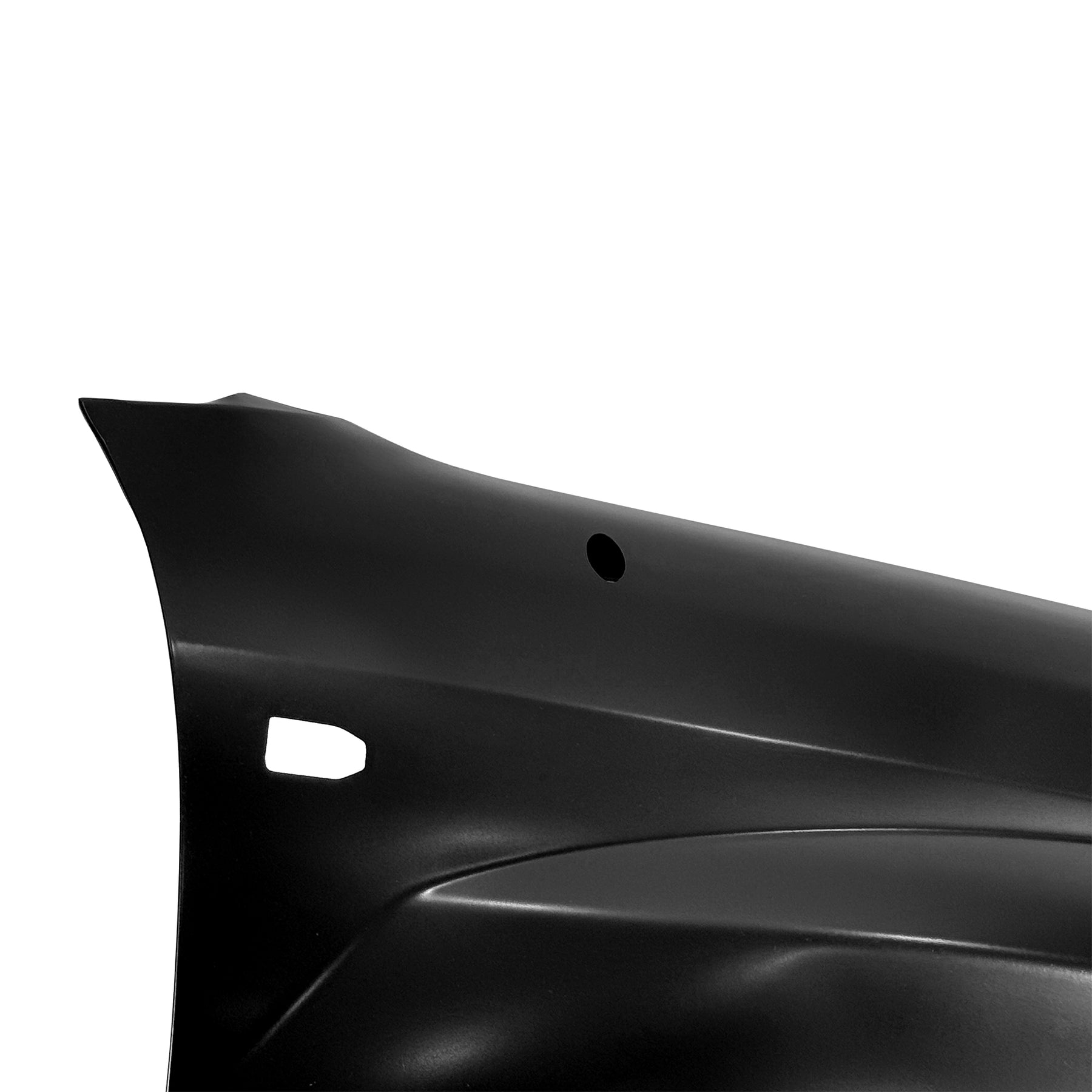 REPLACEMENT FRONT FENDER RH WITH ANTENNA HOLE, FOR TOYOTA LAND CRUISER LC80(LC100), (STEEL)