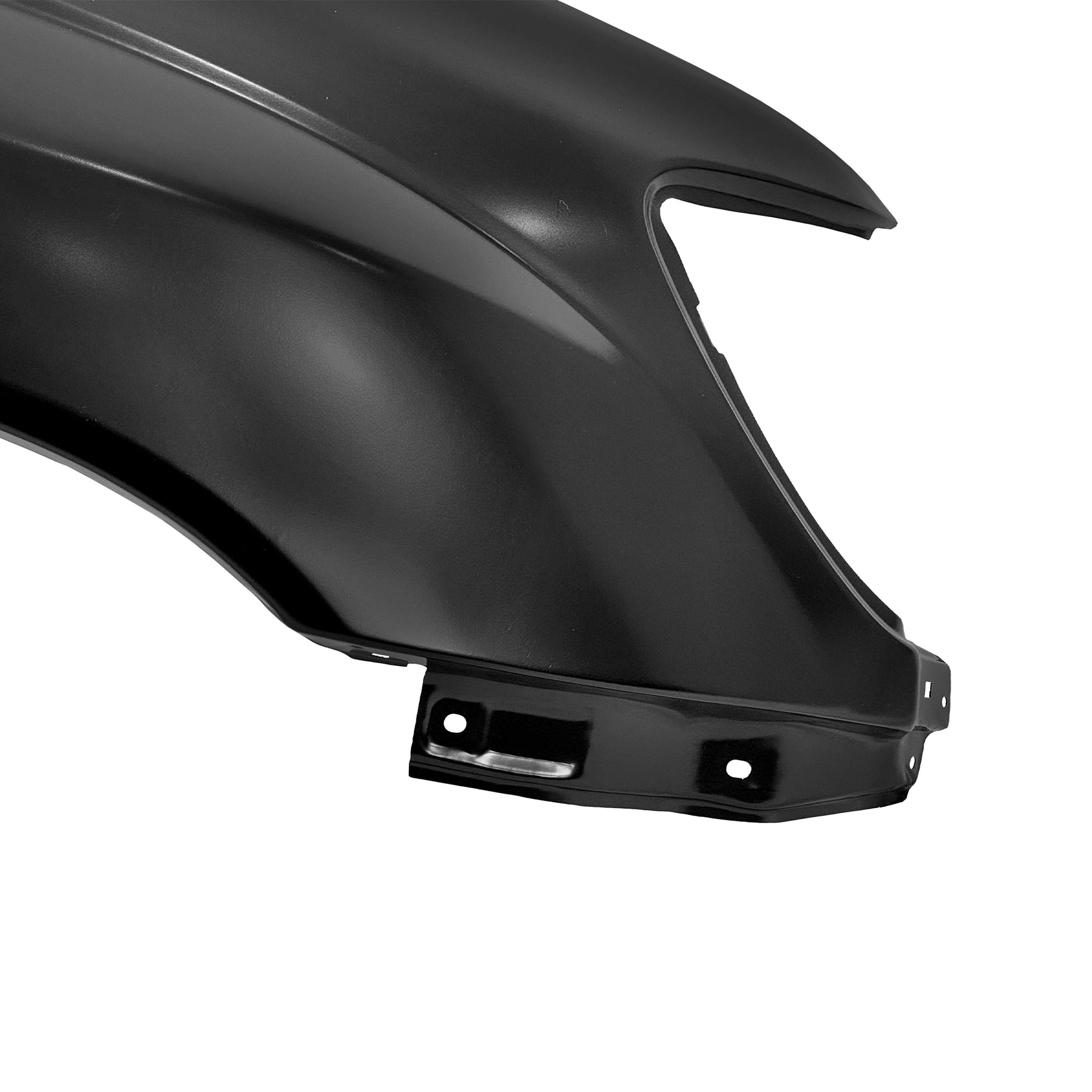 REPLACEMENT FRONT FENDER RH WITH ANTENNA HOLE, FOR TOYOTA LAND CRUISER LC80(LC100), (STEEL)