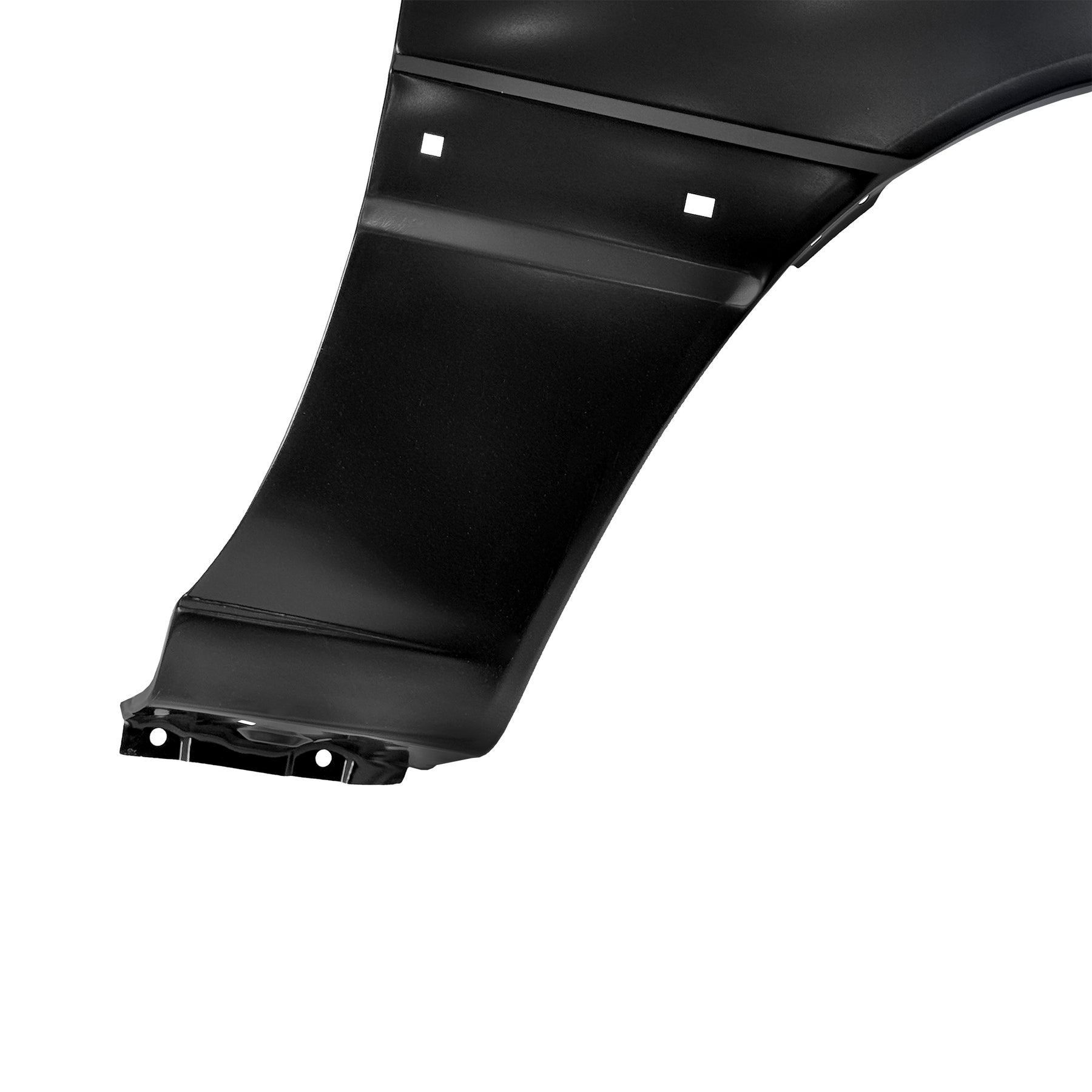 REPLACEMENT FRONT FENDER RH WITH ANTENNA HOLE, FOR TOYOTA LAND CRUISER LC80(LC100), (STEEL)