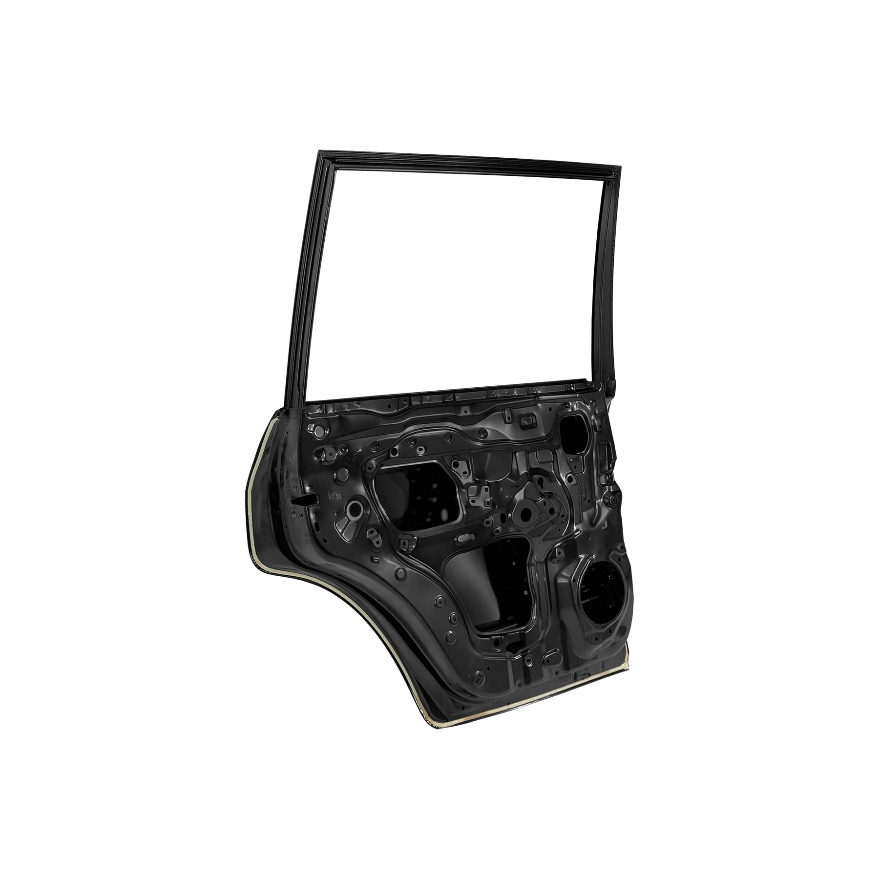 REPLACEMENT REAR DOOR LH WITH MOLDING HOLE, FOR TOYOTA LAND CRUISER FJ200, (STEEL)