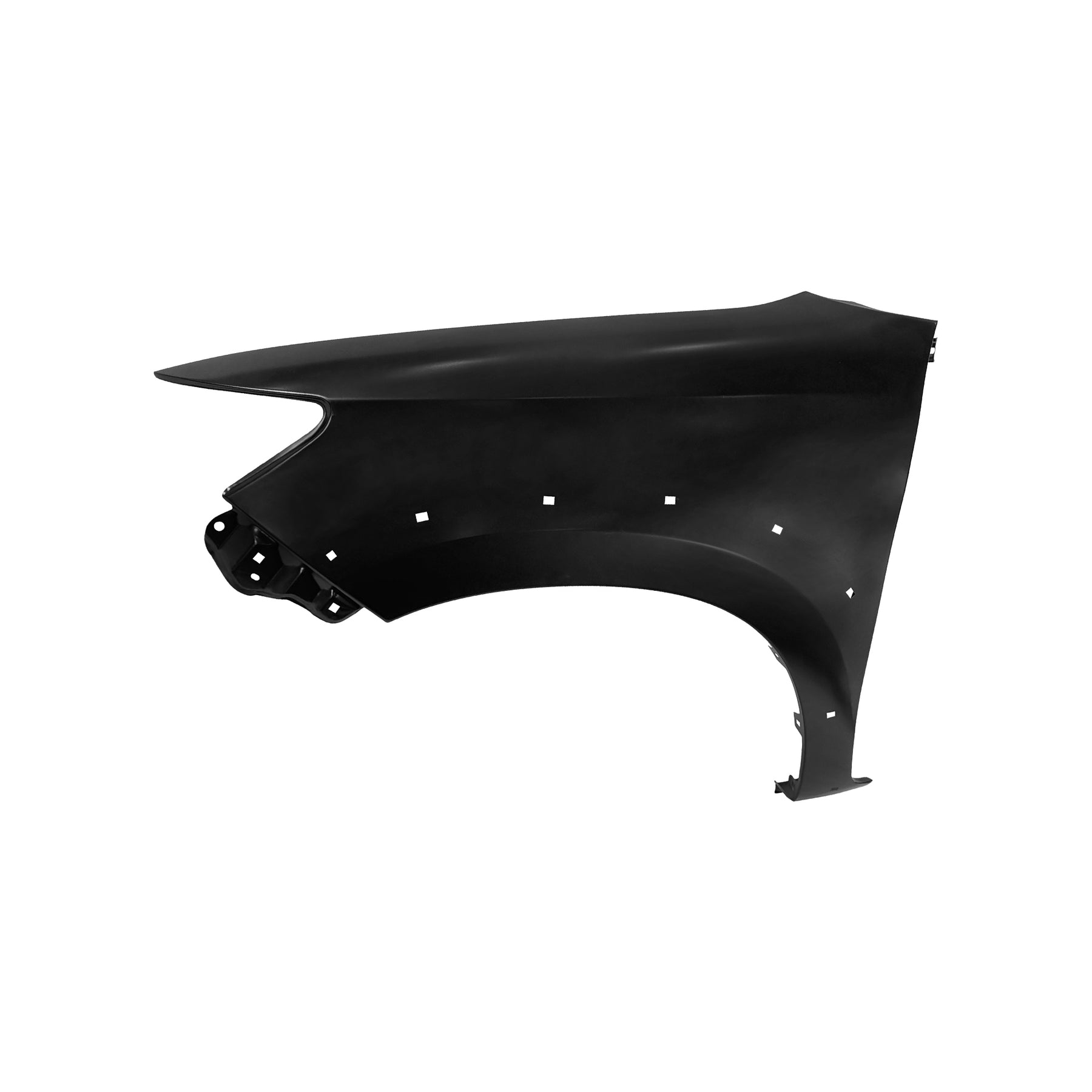 REPLACEMENT FRONT FENDER LH WITHOUT HOLE WITH WHEEL HOLE, 2012, FOR TOYOTA FORTUNER, 67002-60490