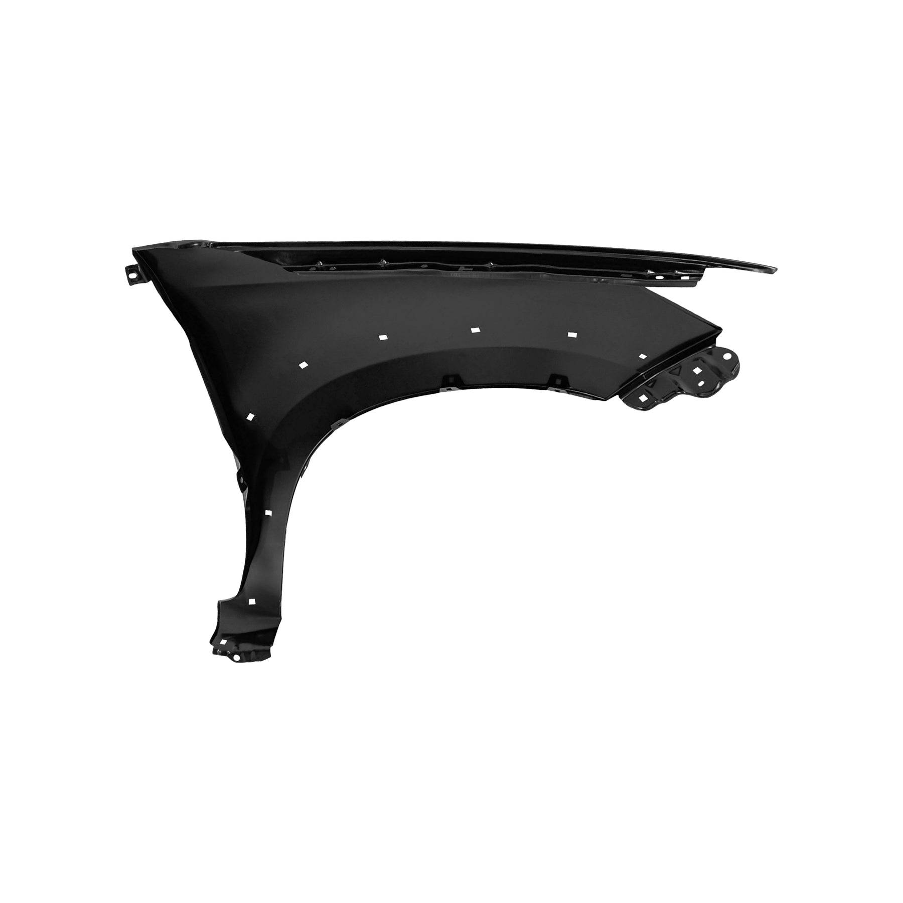 REPLACEMENT FRONT FENDER LH WITHOUT HOLE WITH WHEEL HOLE, 2012, FOR TOYOTA FORTUNER, 67002-60490