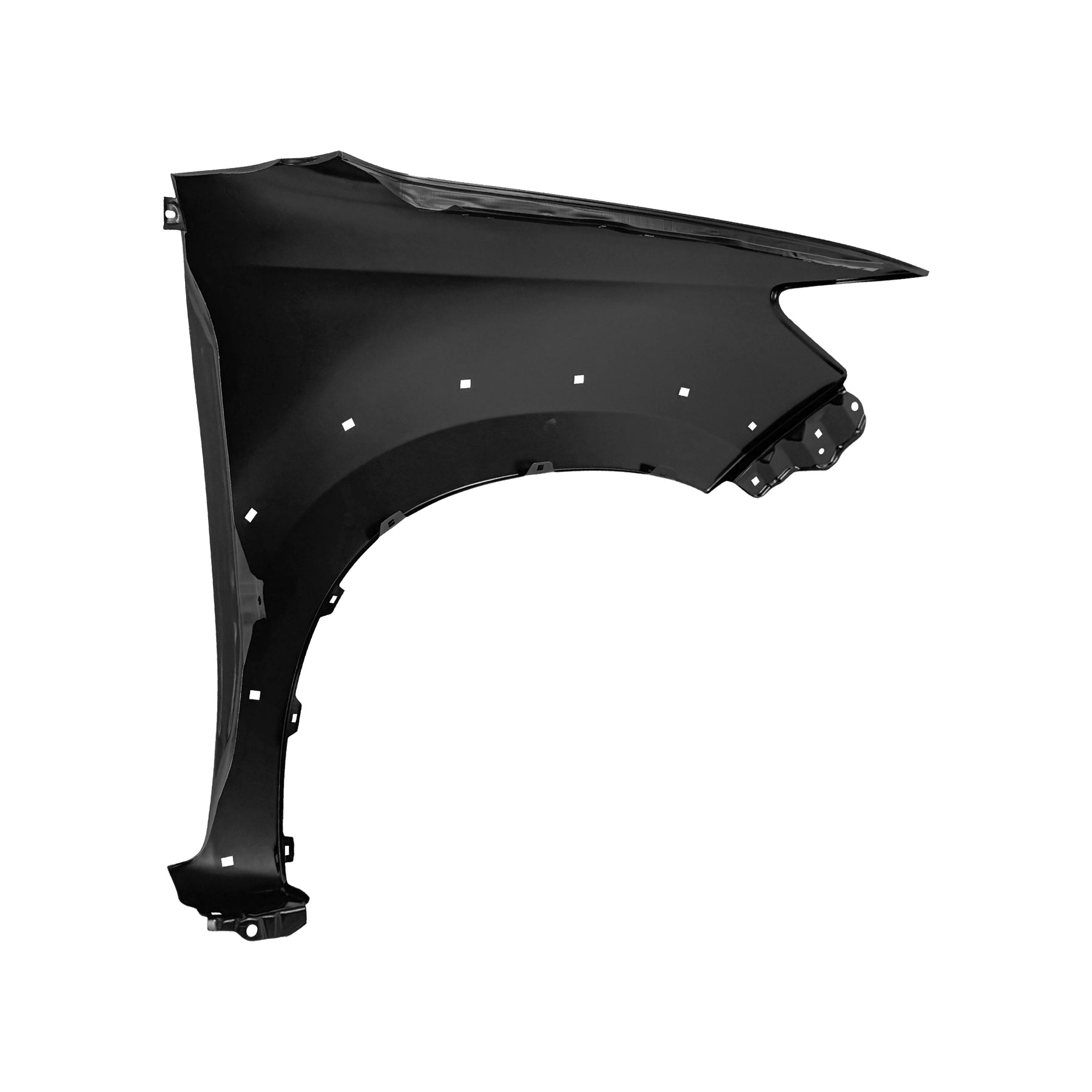 REPLACEMENT FRONT FENDER LH WITHOUT HOLE WITH WHEEL HOLE, 2012, FOR TOYOTA FORTUNER, 67002-60490