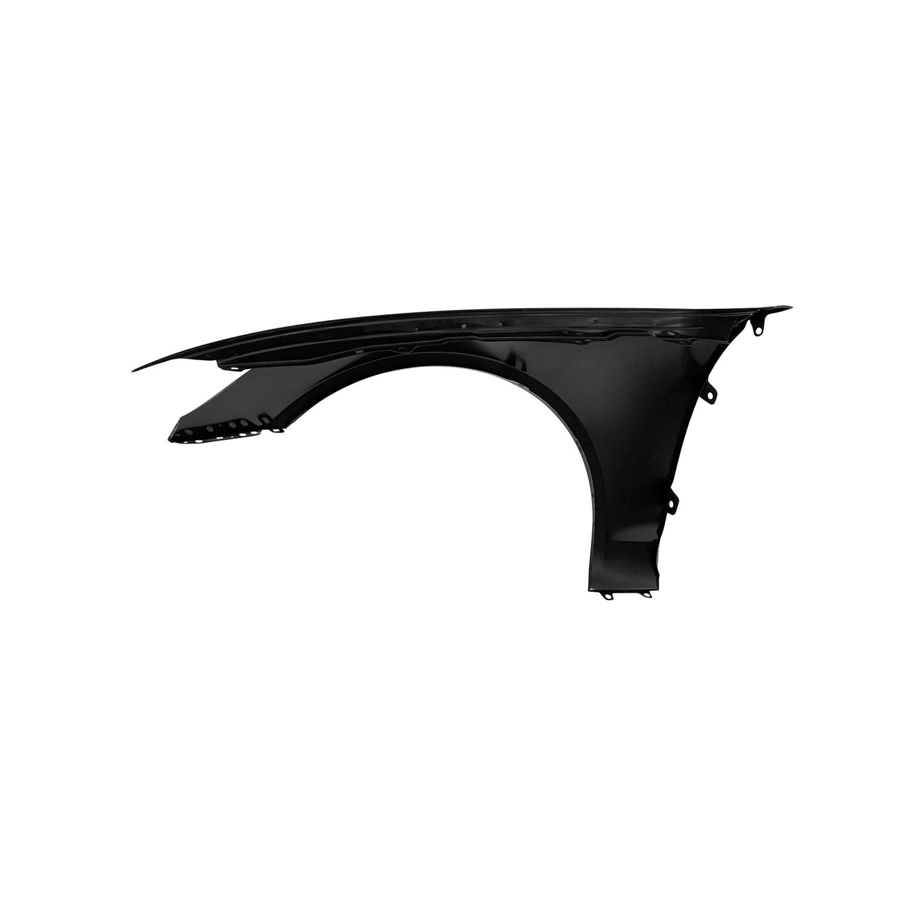REPLACEMENT FRONT FENDER RH, 2012-2018, FOR AUDI A6 C7, 4GD 821 101A/102A, (STEEL)