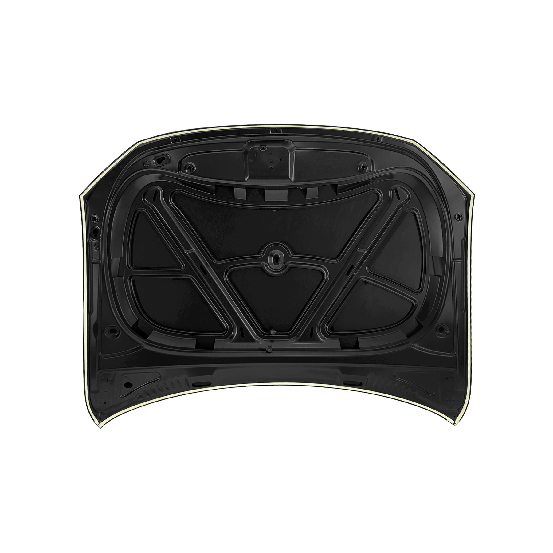 REPLACEMENT HOOD, FOR VOLKSWAGEN AMAROK, 2H6823033B, (STEEL)