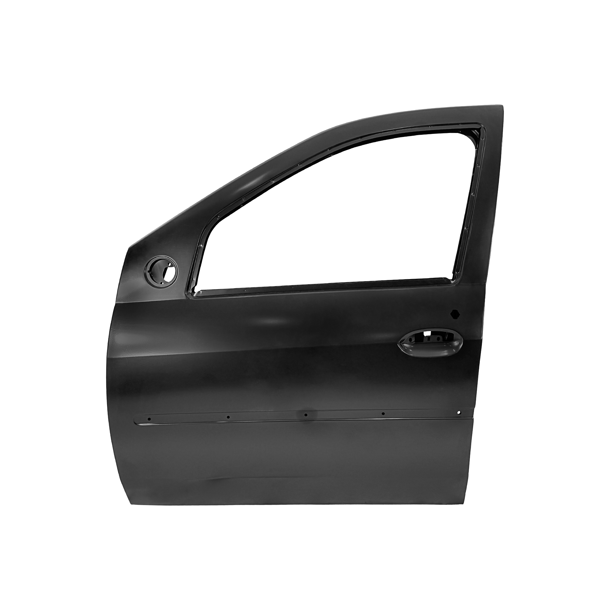 REPLACEMENT FRONT DOOR W MOULDING LH, 2004-2012, FOR RENAULT LOGAN, 801016598R, (STEEL) REPLACEMENT FRONT DOOR W MOULDING LH, 2004-2012, FOR RENAULT LOGAN, 801016598R, (STEEL)