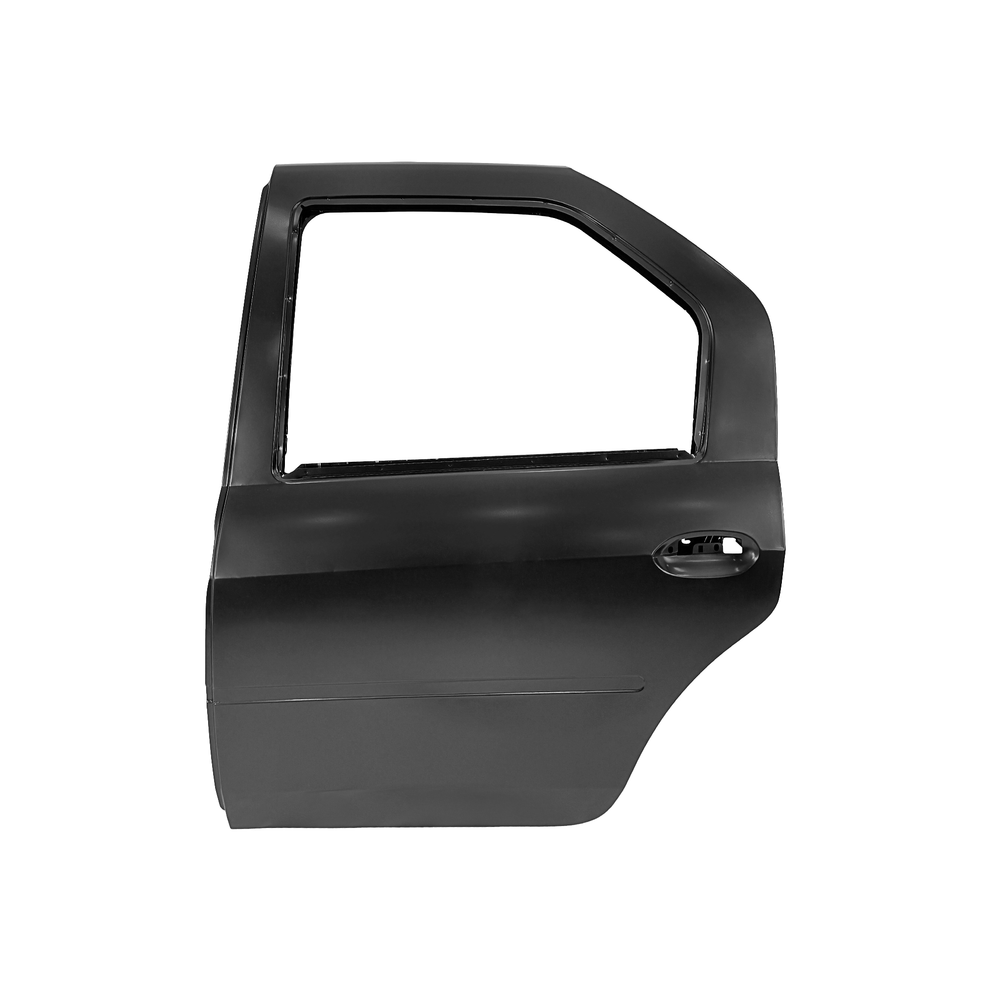 REPLACEMENT REAR DOOR W/O MOULDING LH, 2004-2012, FOR RENAULT LOGAN, (STEEL) REPLACEMENT REAR DOOR W/O MOULDING LH, 2004-2012, FOR RENAULT LOGAN, (STEEL)