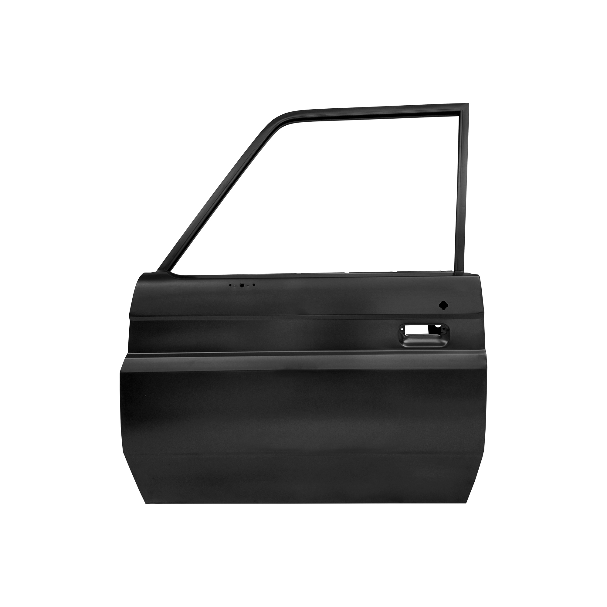 FRONT DOOR (WITHOUT DECORATIVE BAR HOLES) 3-HOLE LH (BEND ANGLE), 2003-2023, FOR TOYOTA LAND CRUISER LC79, 53802-07060-zc, (STEEL) FRONT DOOR (WITHOUT DECORATIVE BAR HOLES) 3-HOLE LH (BEND ANGLE), 2003-2023, FOR TOYOTA LAND CRUISER LC79, 53802-07060-zc, (STEEL)