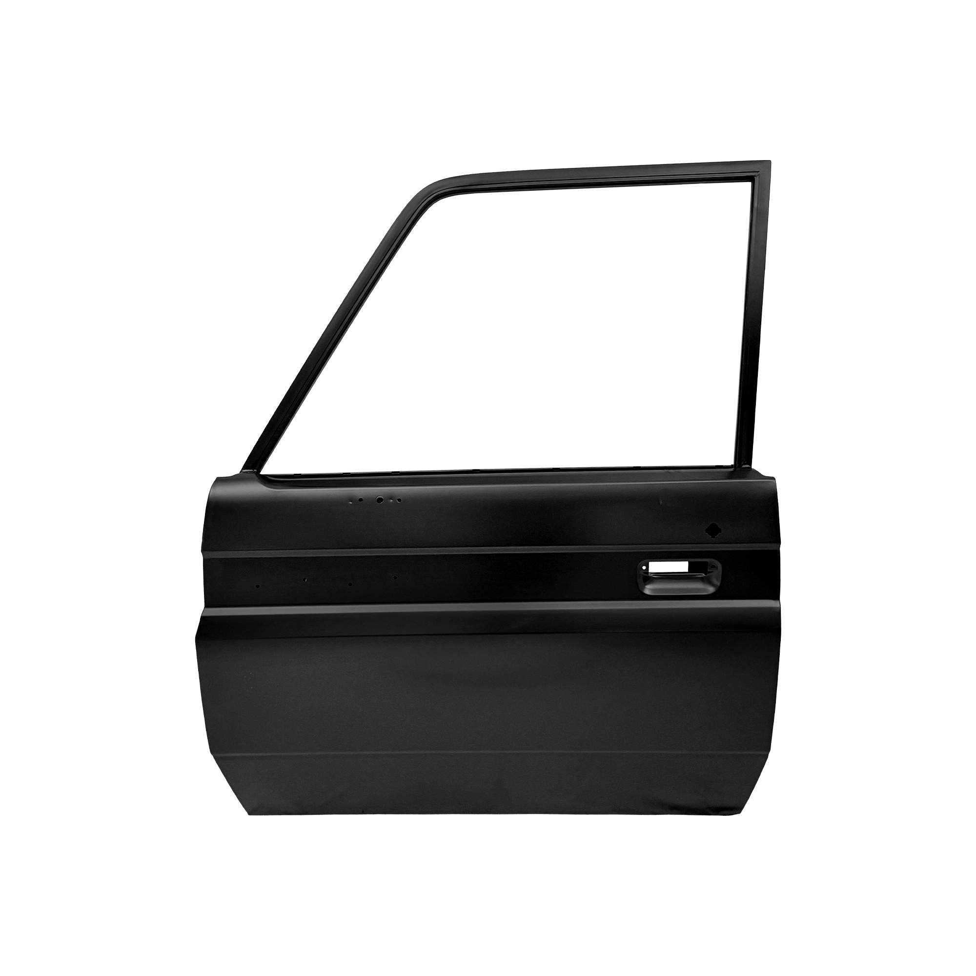 FRONT DOOR LH WITH LOGO HOLE (BEND ANGLE), 2003-2023, FOR TOYOTA LAND CRUISER LC79, 53801-07060-zc, (STEEL) FRONT DOOR LH WITH LOGO HOLE (BEND ANGLE), 2003-2023, FOR TOYOTA LAND CRUISER LC79, 53801-07060-zc, (STEEL)