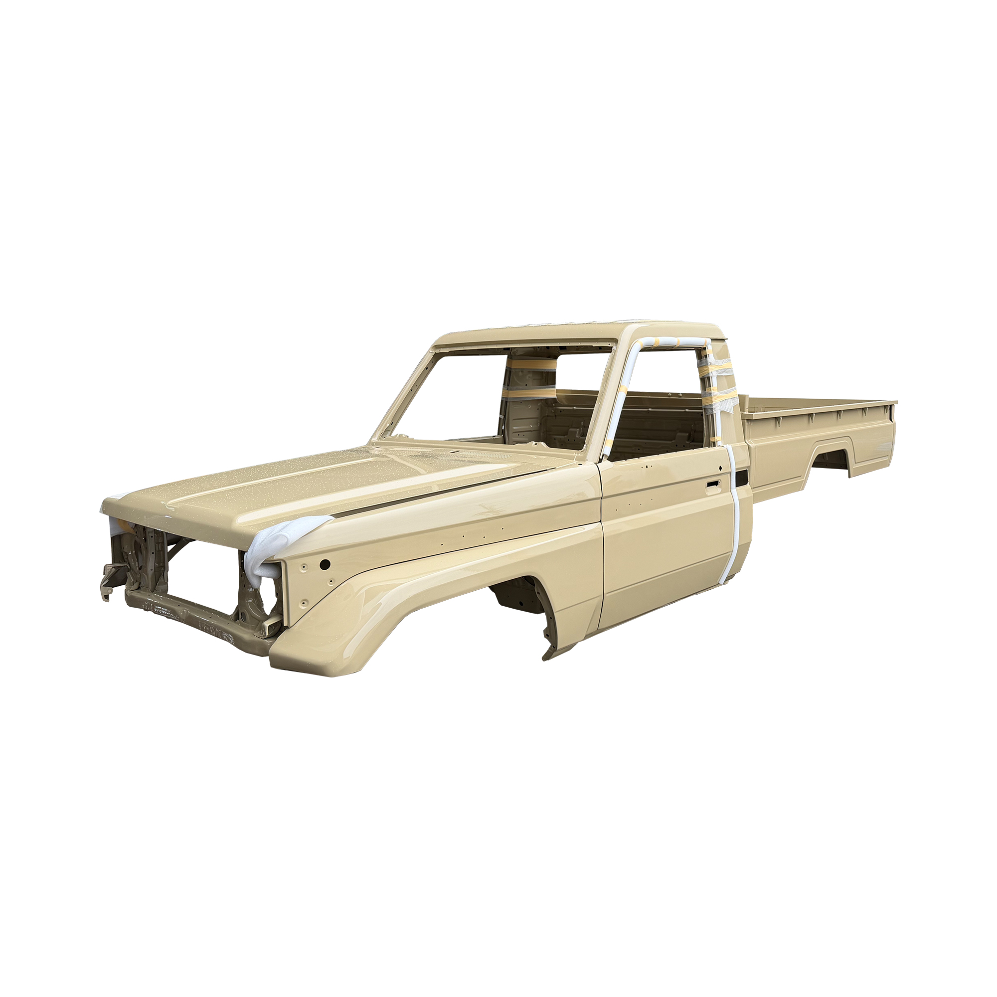 REPLACEMENT SINGLE ROW COMPLETE CAB, 1984-1989, FOR TOYOTA LAND CRUISER LC79, 67001-070060-zc, (STEEL) REPLACEMENT SINGLE ROW COMPLETE CAB, 1984-1989, FOR TOYOTA LAND CRUISER LC79, 67001-070060-zc, (STEEL)