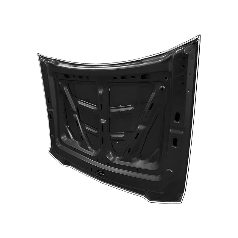 REPLACEMENT HOOD, 2016-2018, FOR CHEVROLET SILVERADO 1500, 23392664, (ALUM)